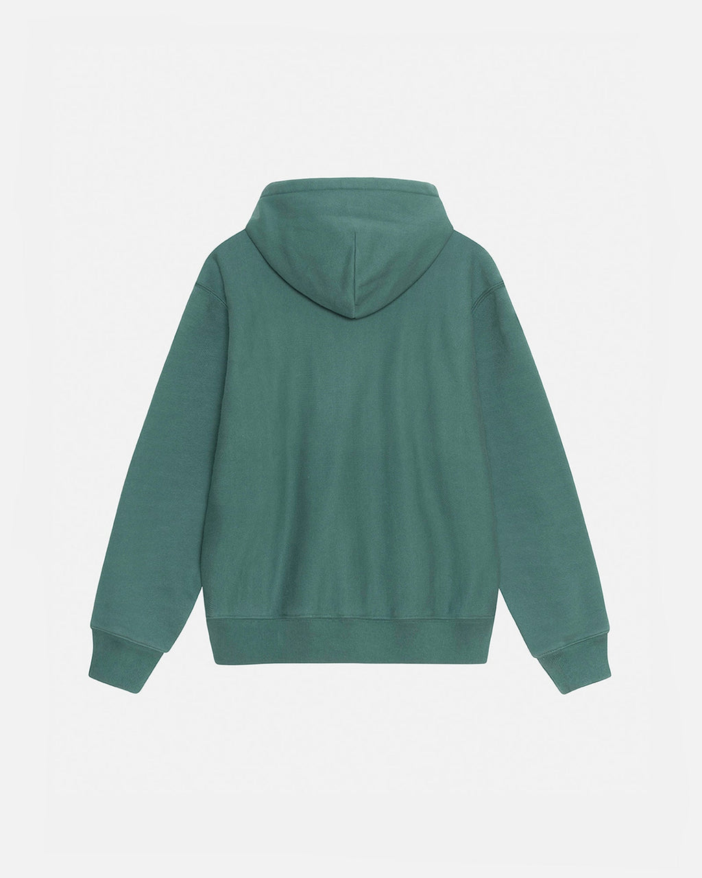 SATIN PATCH OVERSIZED HOOD GREEN