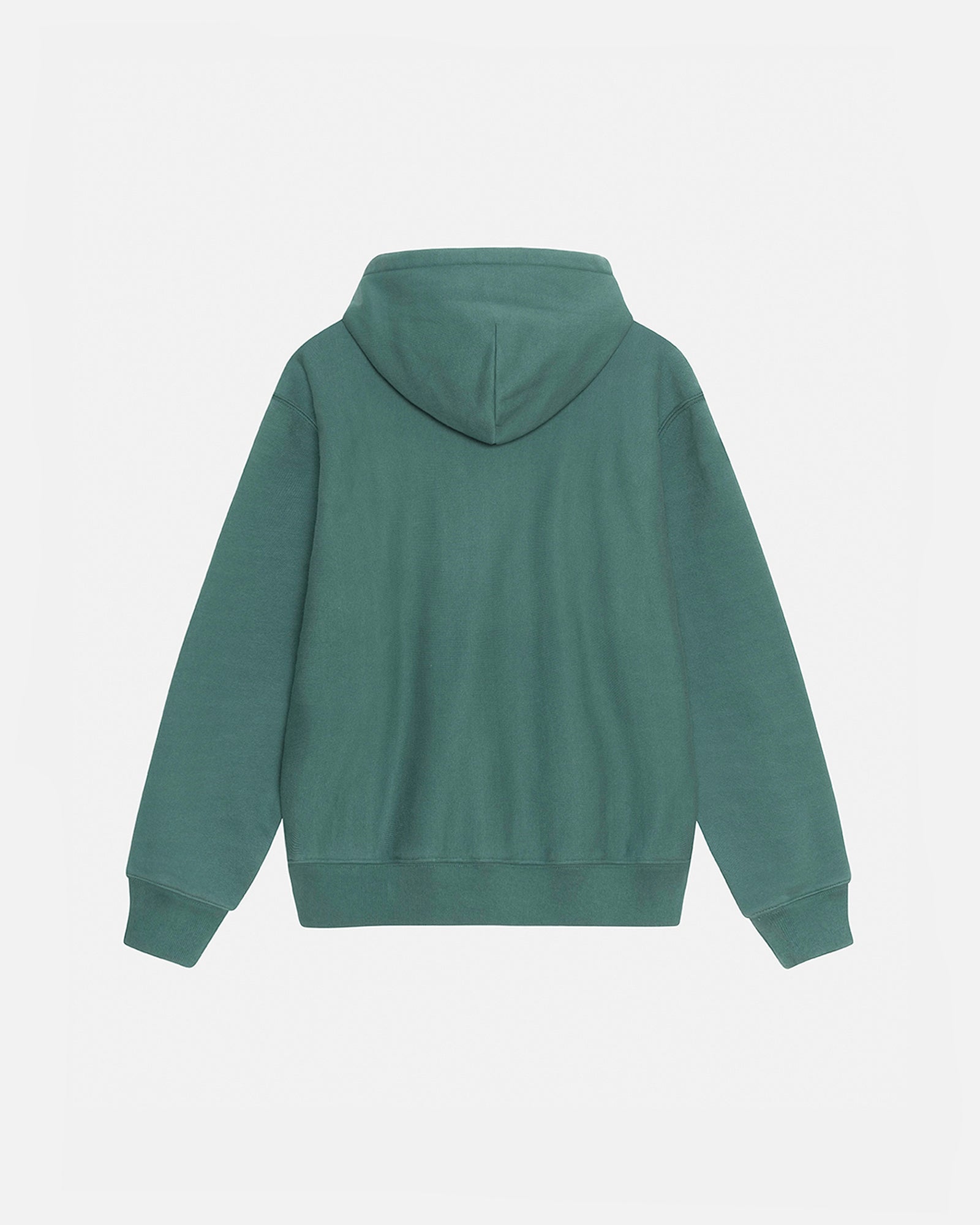 SATIN PATCH OVERSIZED HOOD GREEN
