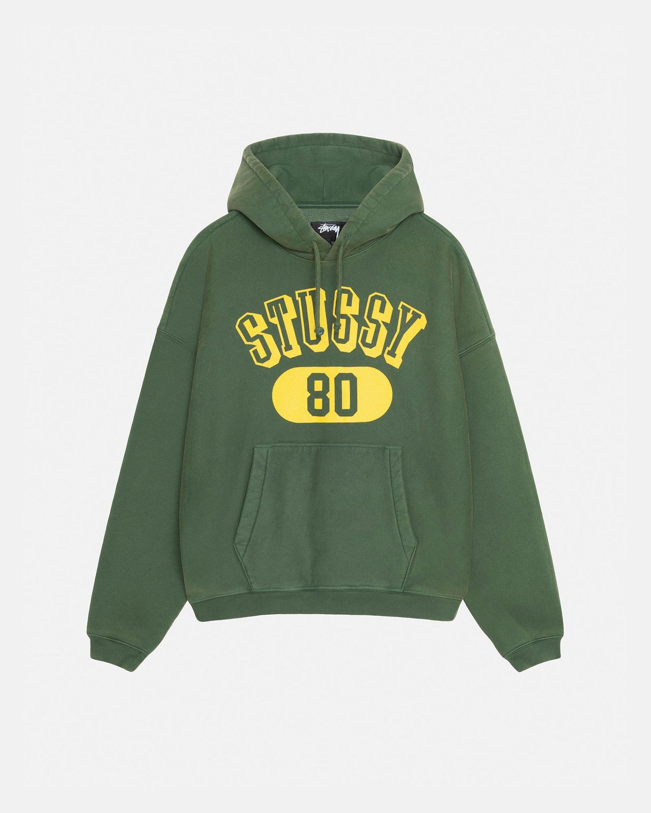 STUSSY 80 RELAXED HOOD PINE