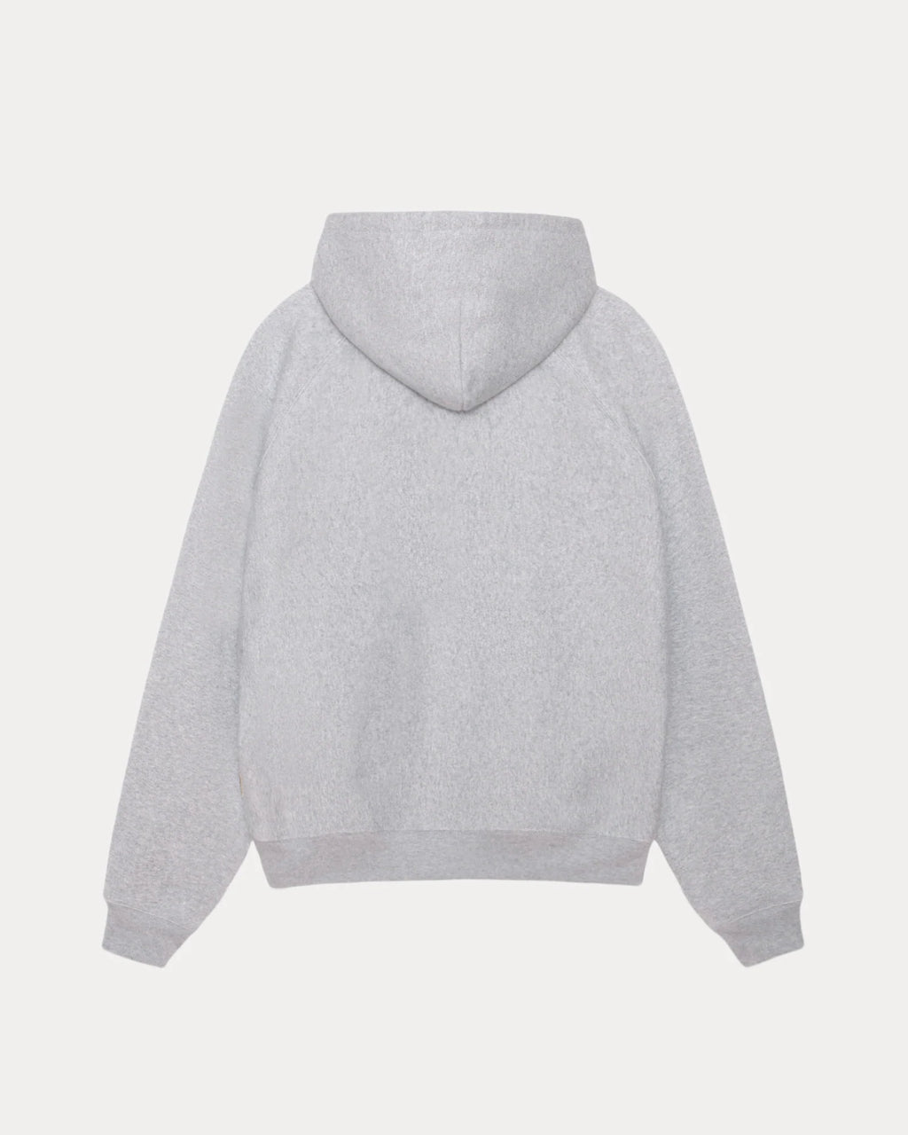 RAGLAN ZIP HOOD GREY HEATHER