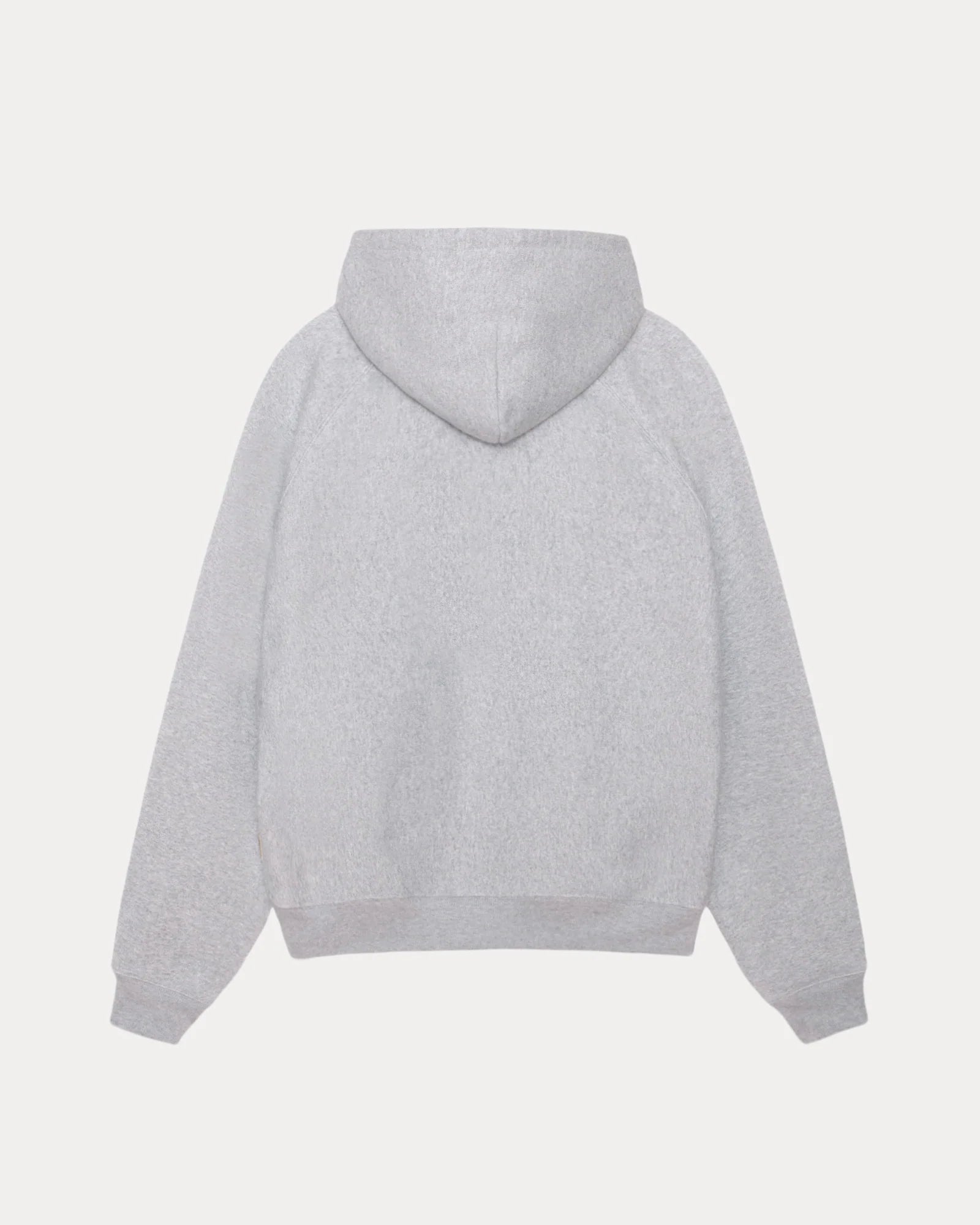 RAGLAN ZIP HOOD GREY HEATHER