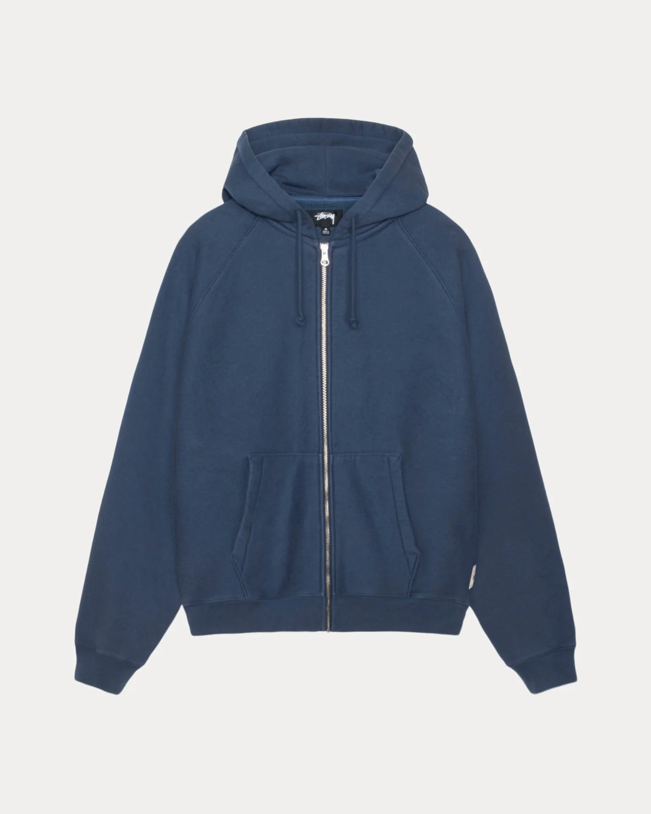 RAGLAN ZIP HOOD NAVY