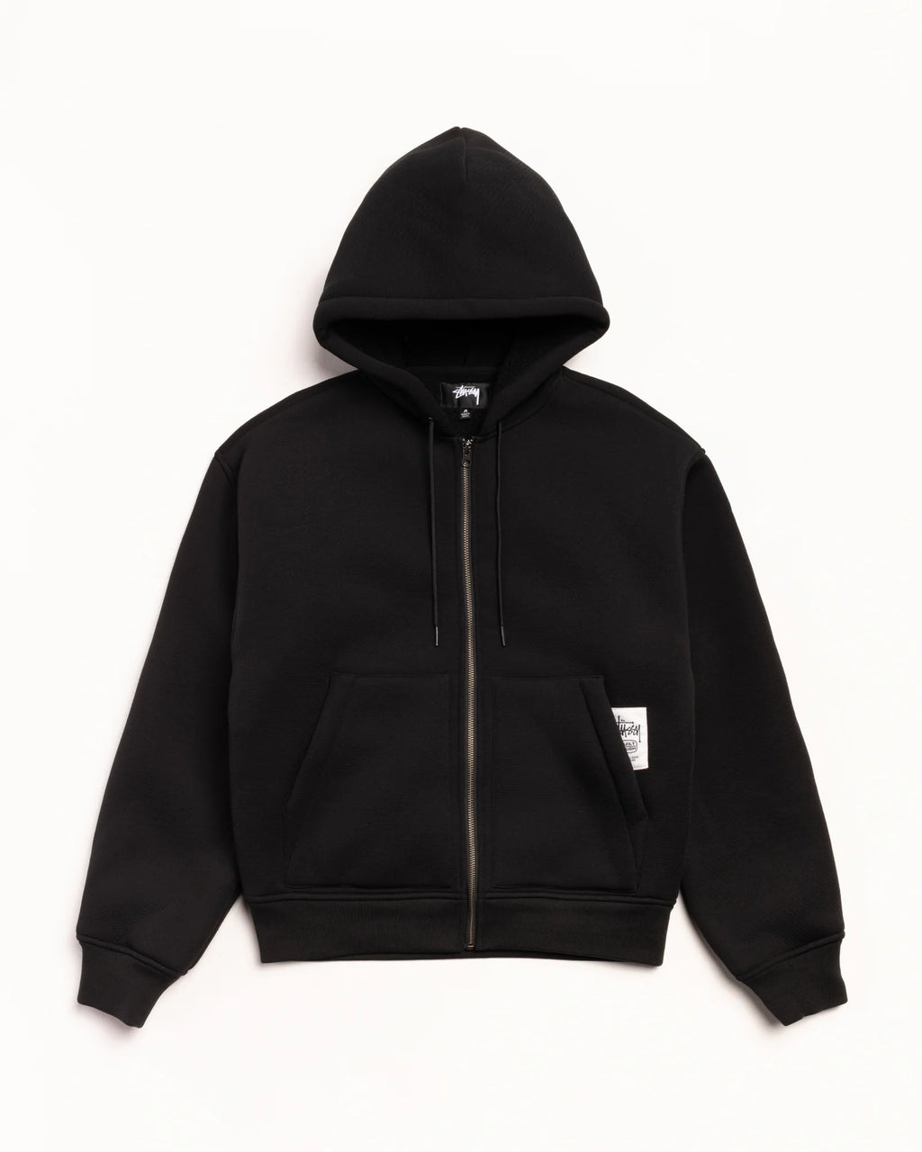BONDED SHERPA LINED HOOD BLACK