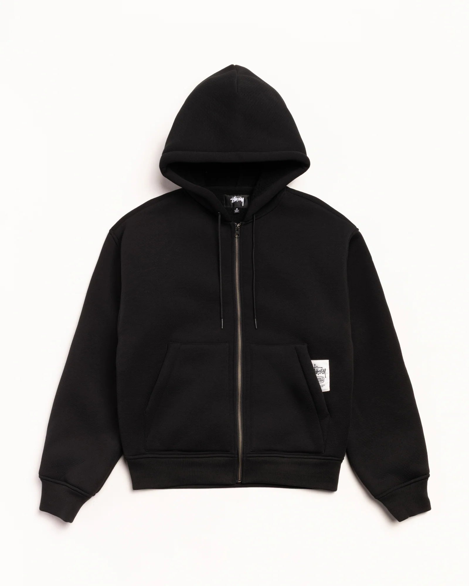 BONDED SHERPA LINED HOOD BLACK