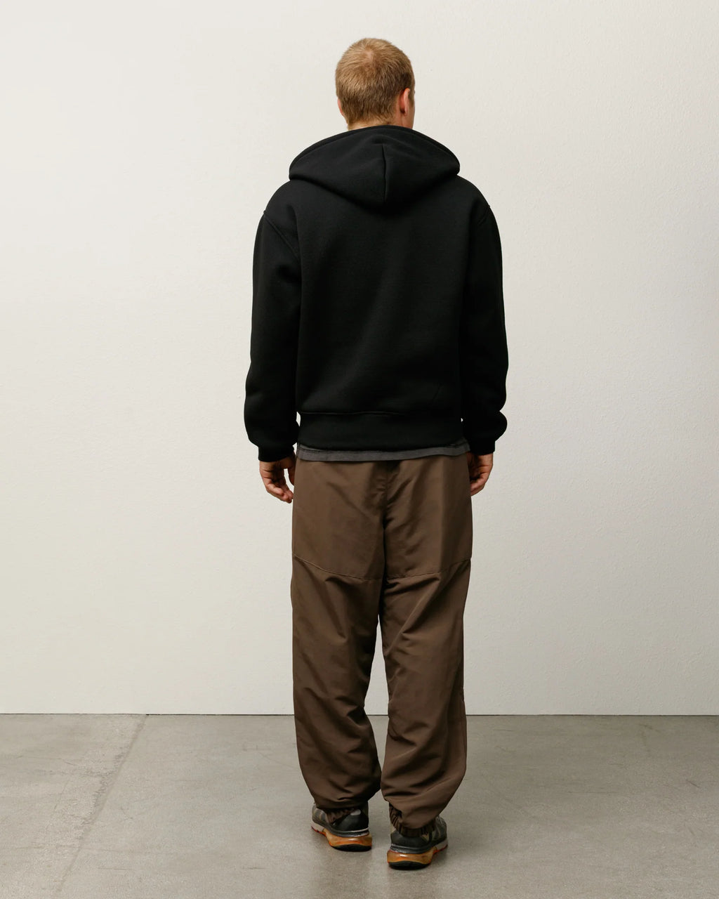 BONDED SHERPA LINED HOOD BLACK