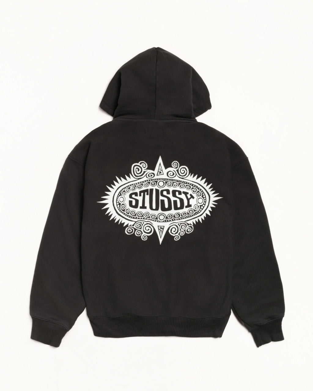 MANTRA ZIP HOOD BLACK