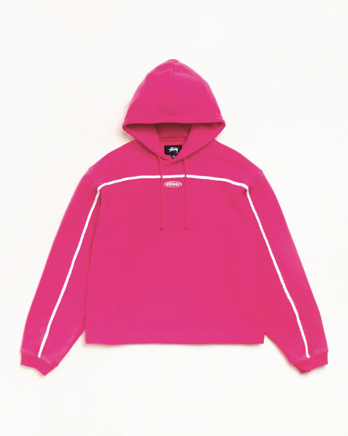 OVAL PULLOVER HOOD PINK