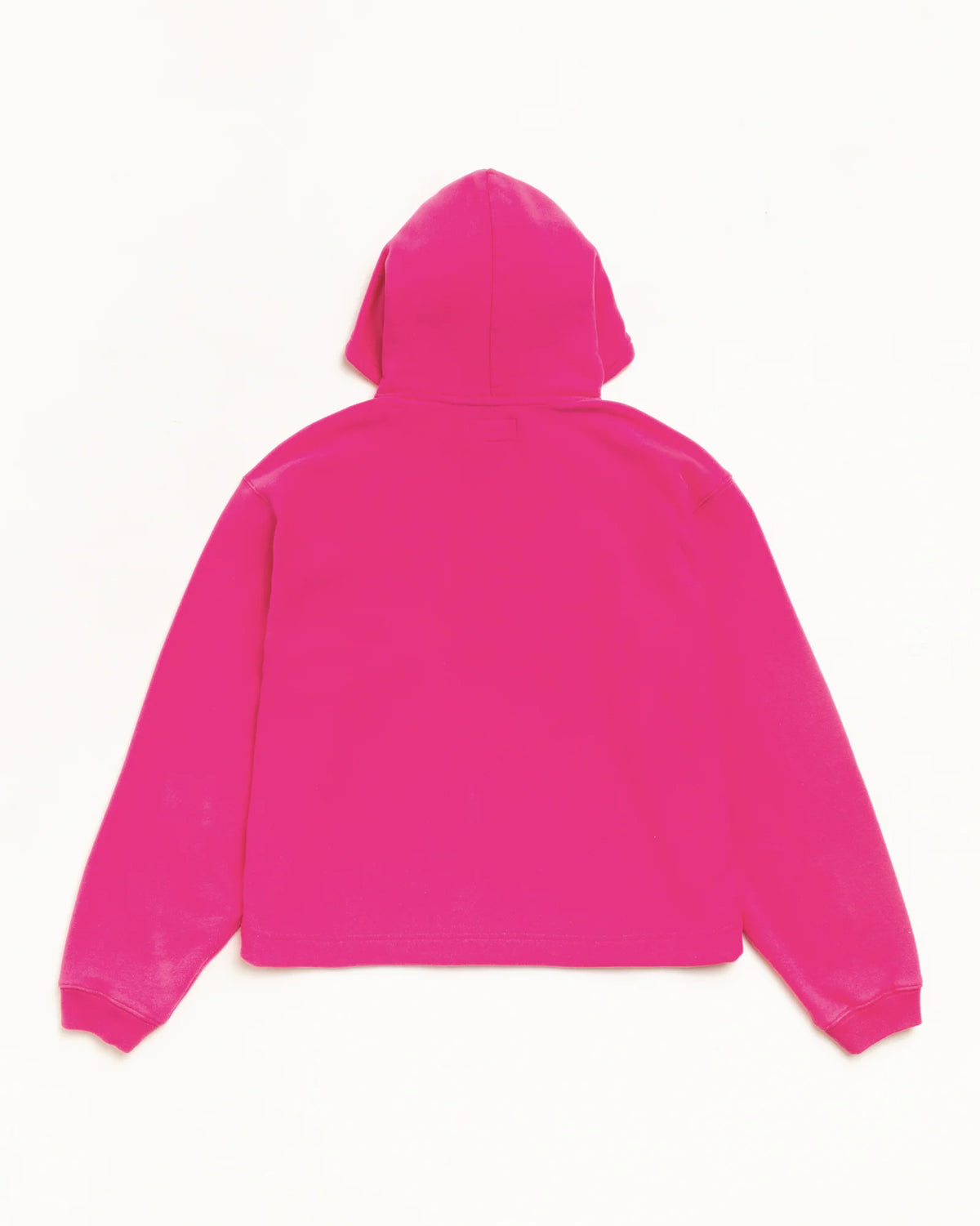 OVAL PULLOVER HOOD PINK