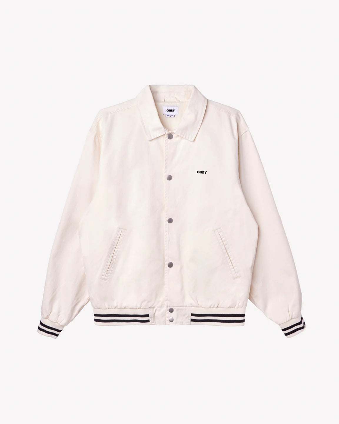 OBEY ICON FACE VARSITY UNBLEACHED