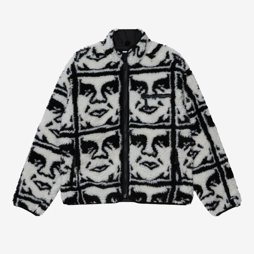 OBEY REPEATED ICON SHERPA JKT