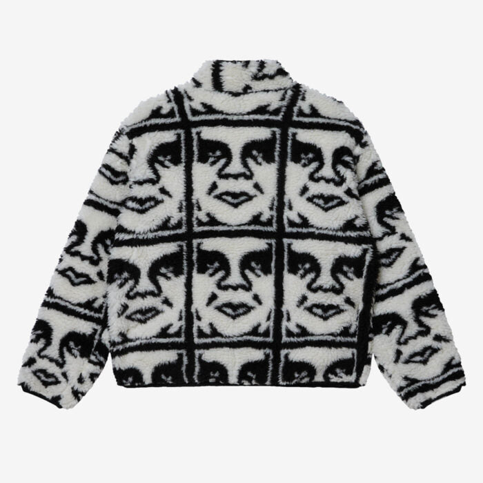 OBEY REPEATED ICON SHERPA JKT