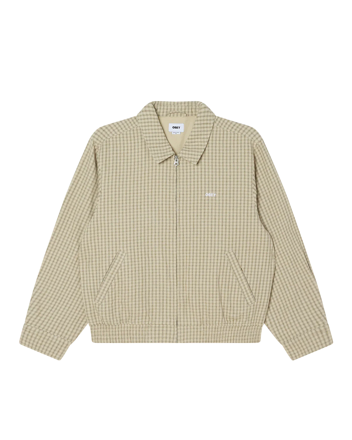 OBEY LUTHER BLOUSON JACKET ABBEY