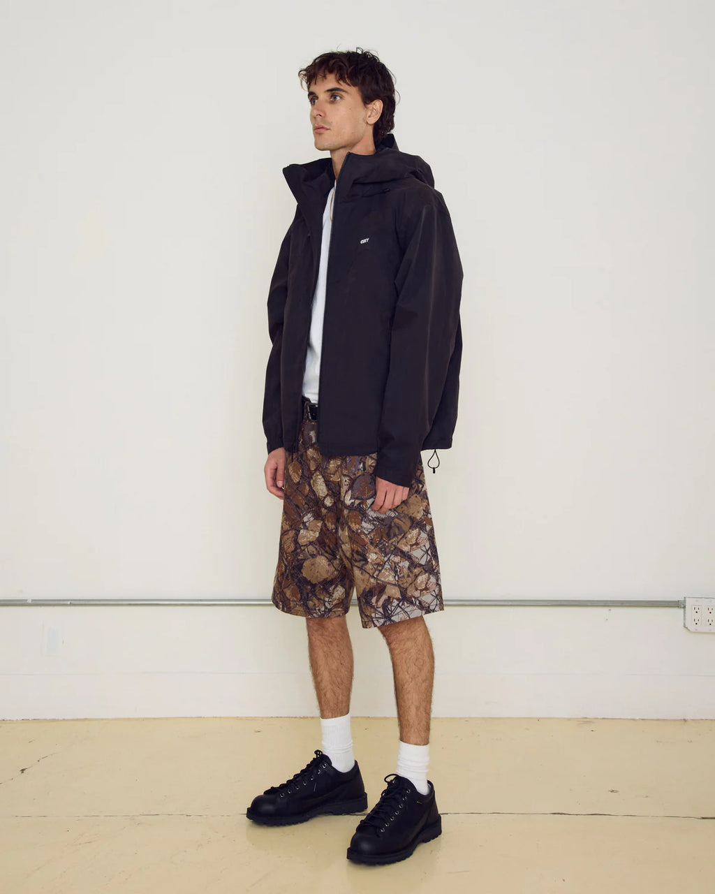 OBEY SOTA SHELL JACKET BLACK