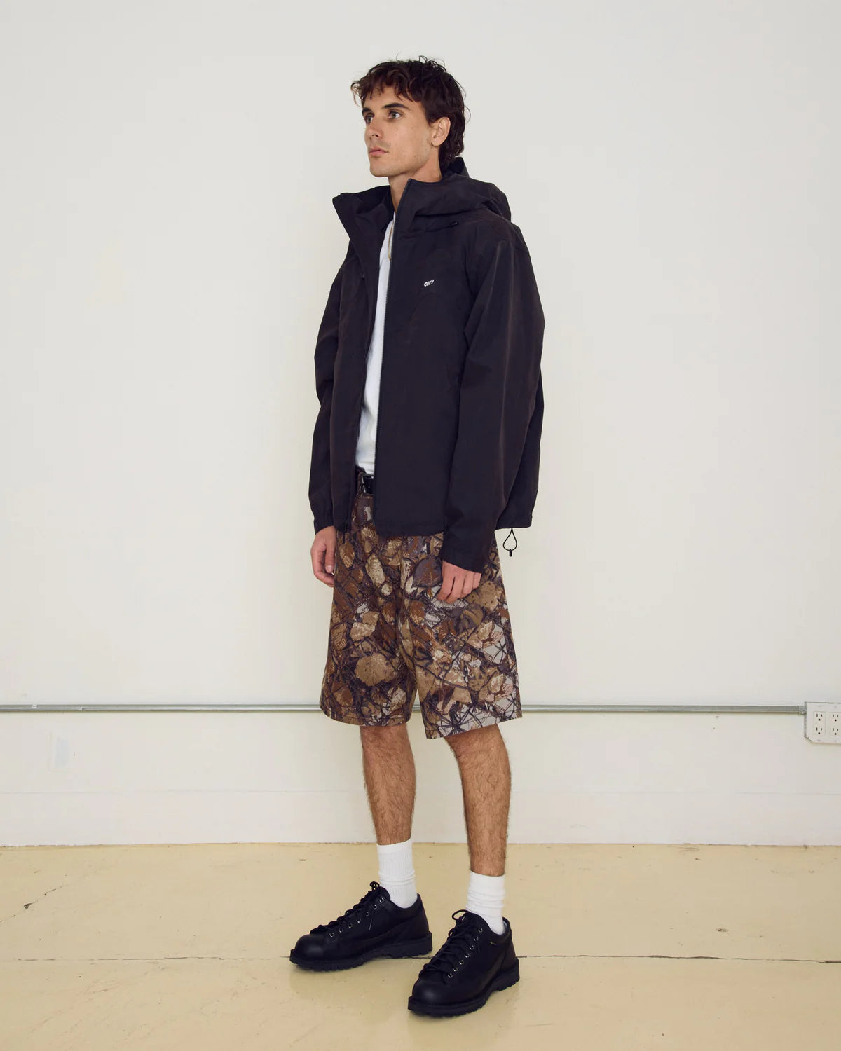 OBEY SOTA SHELL JACKET BLACK