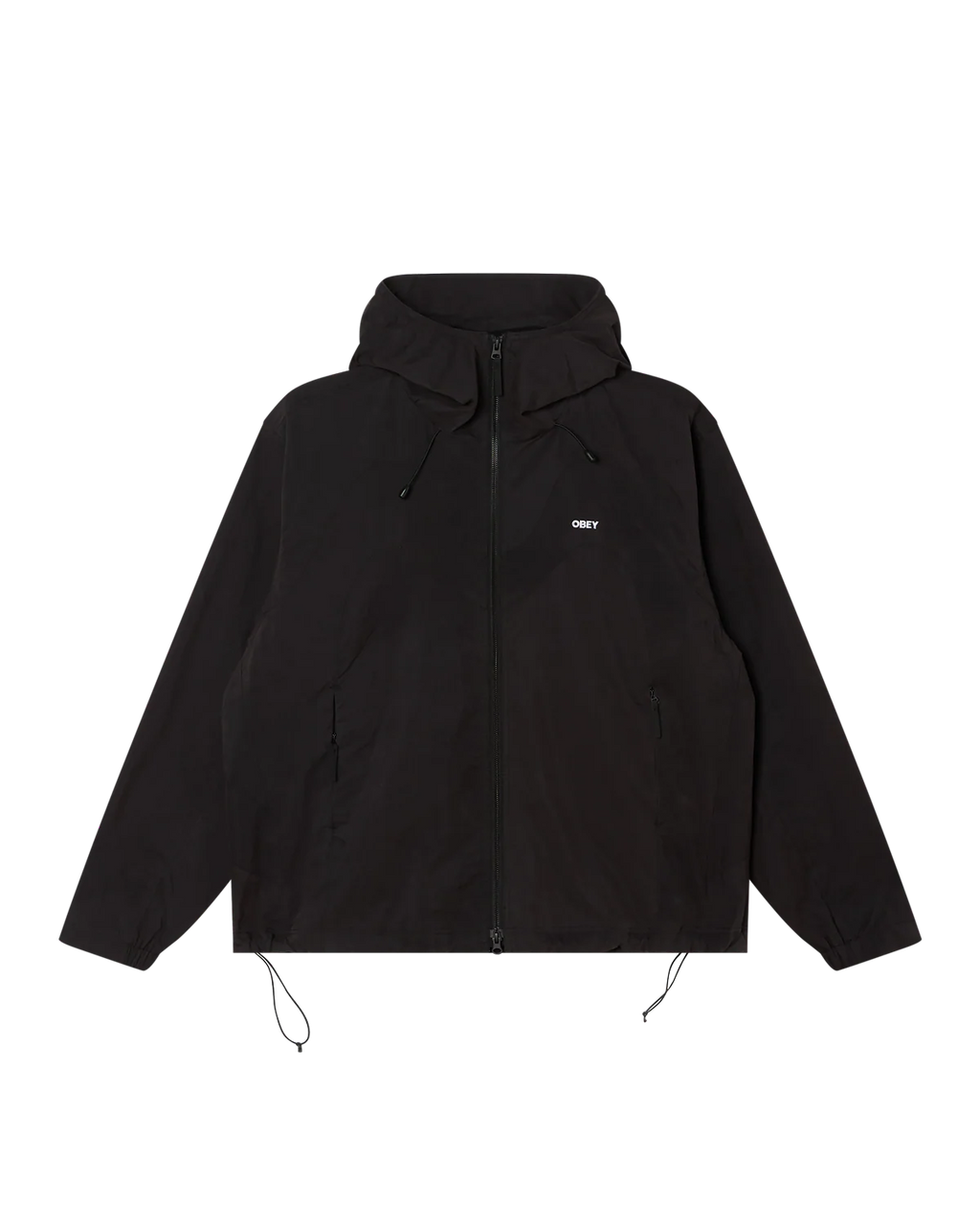 OBEY SOTA SHELL JACKET BLACK