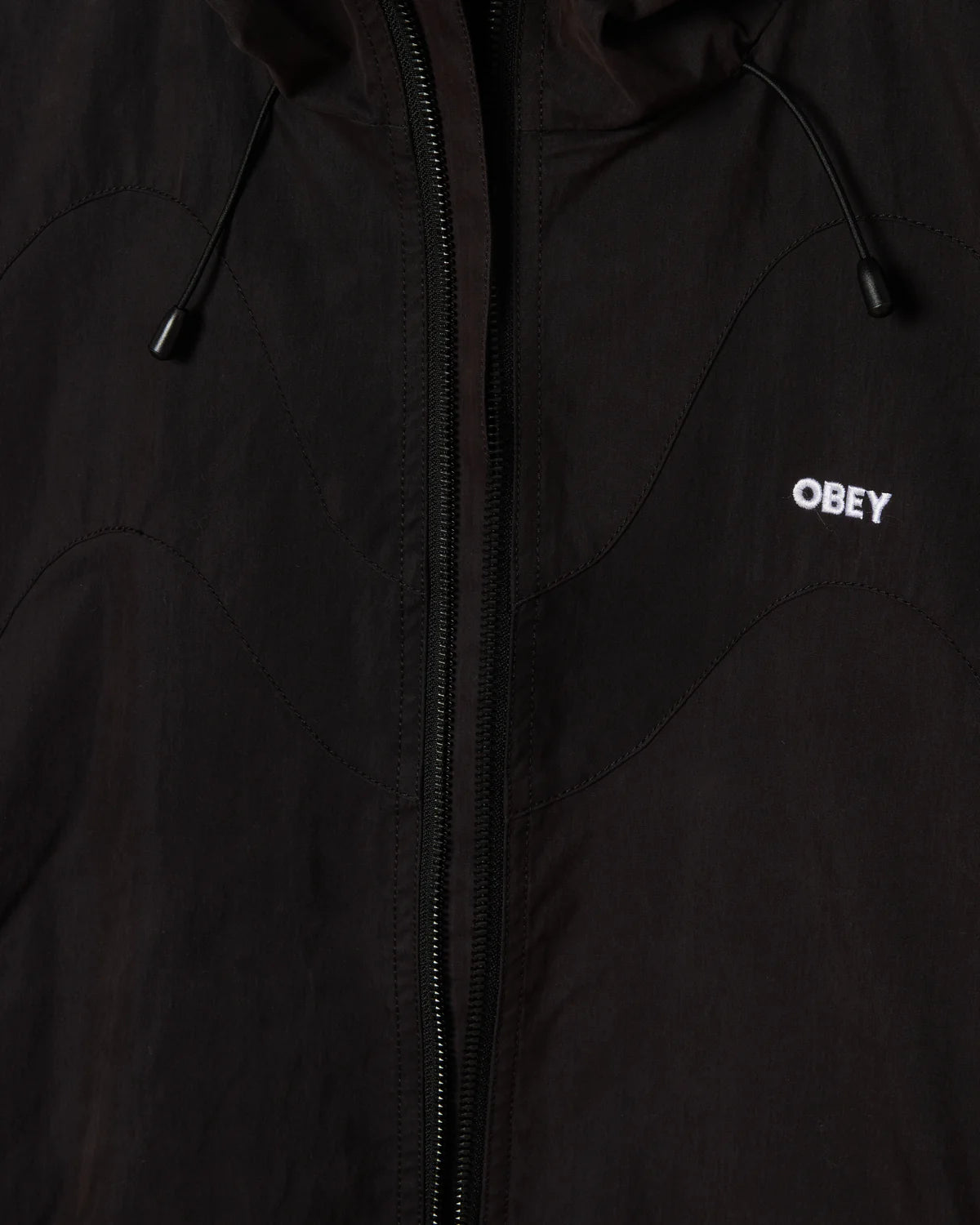 OBEY SOTA SHELL JACKET BLACK