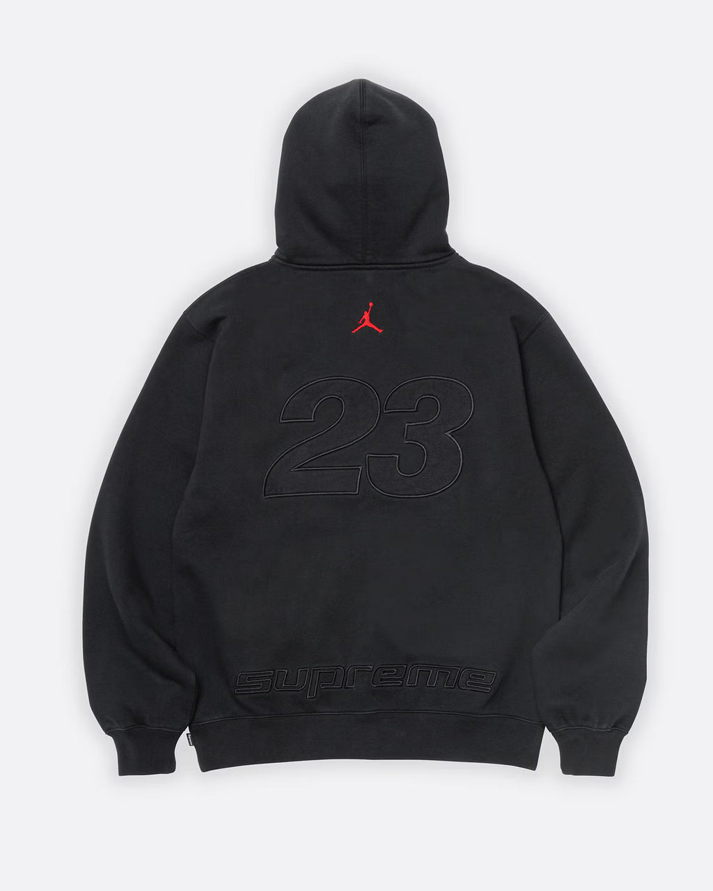 JORDAN ZIP UP HOODED SWEATSHIRT - L