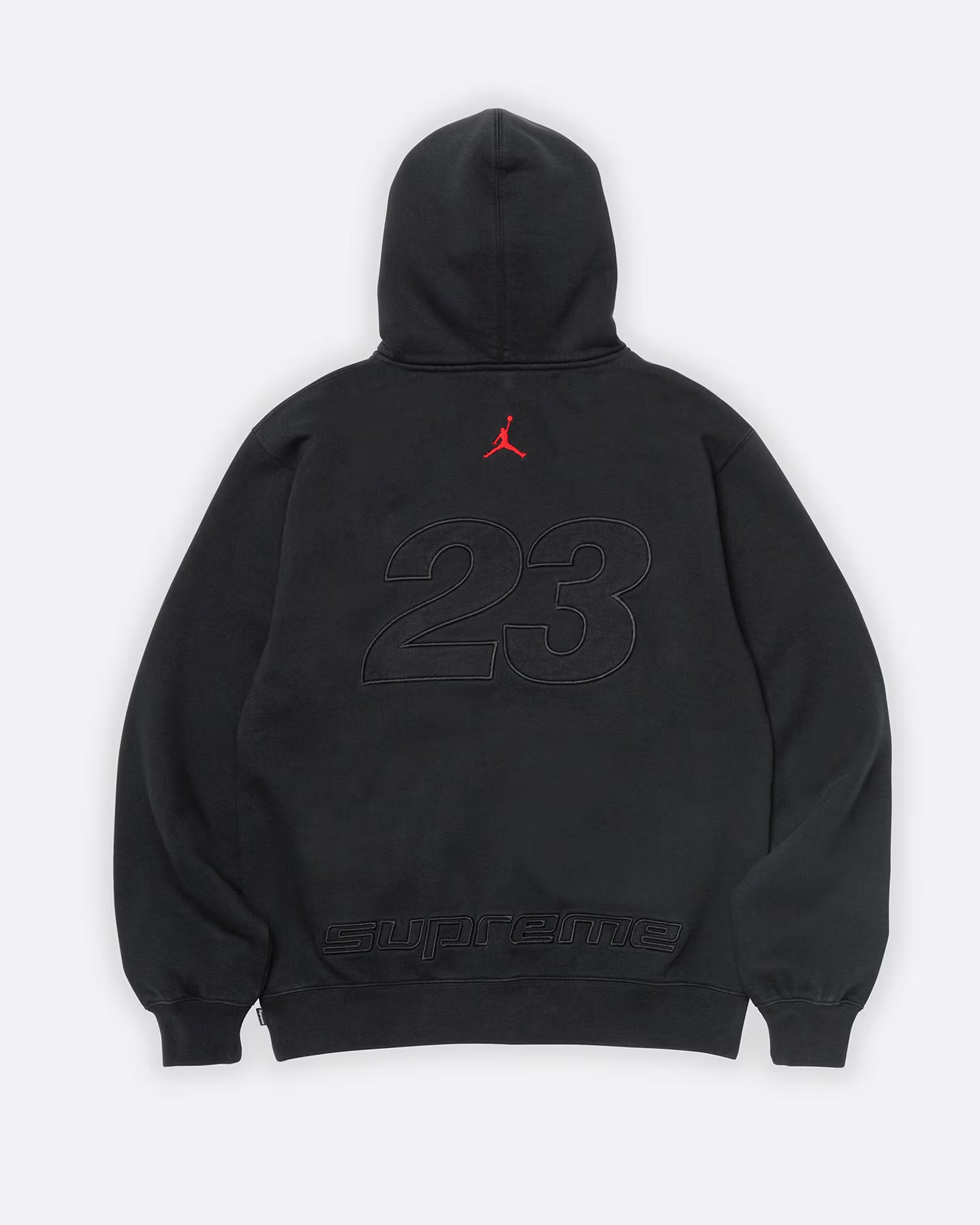 JORDAN ZIP UP HOODED SWEATSHIRT - L