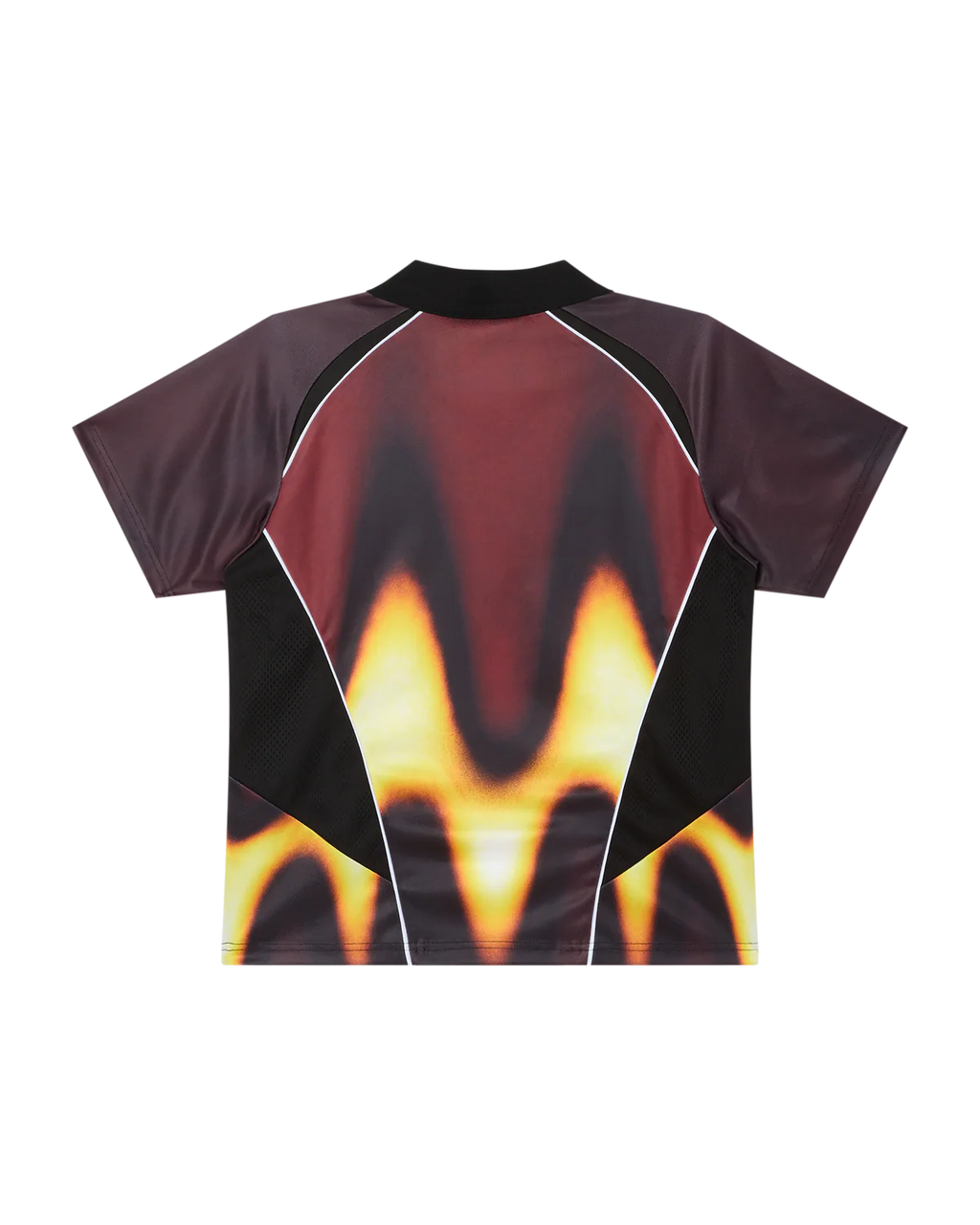 OBEY BLURRED SOCCER JERSEY RED