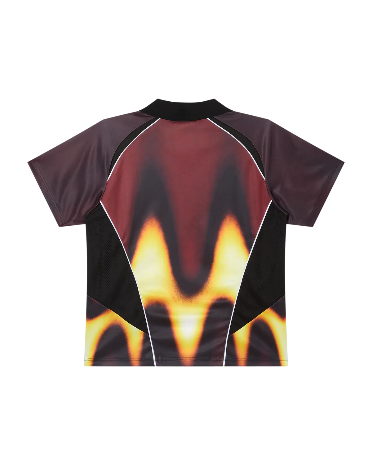 OBEY BLURRED SOCCER JERSEY RED