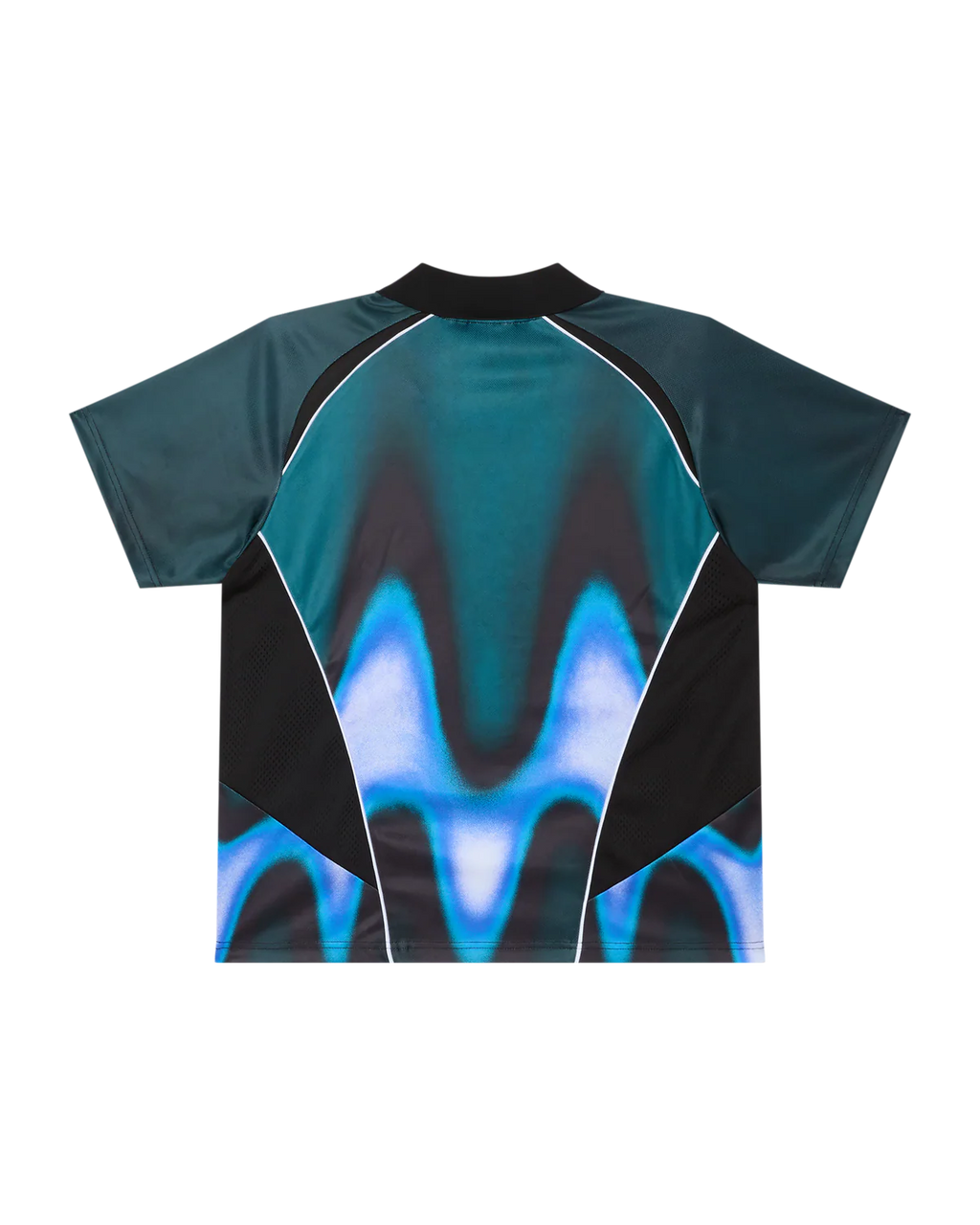 OBEY BLURRED SOCCER JERSEY TEAL