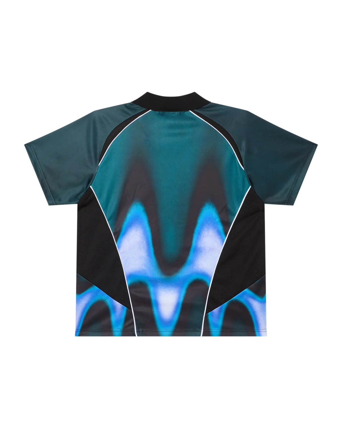 OBEY BLURRED SOCCER JERSEY TEAL