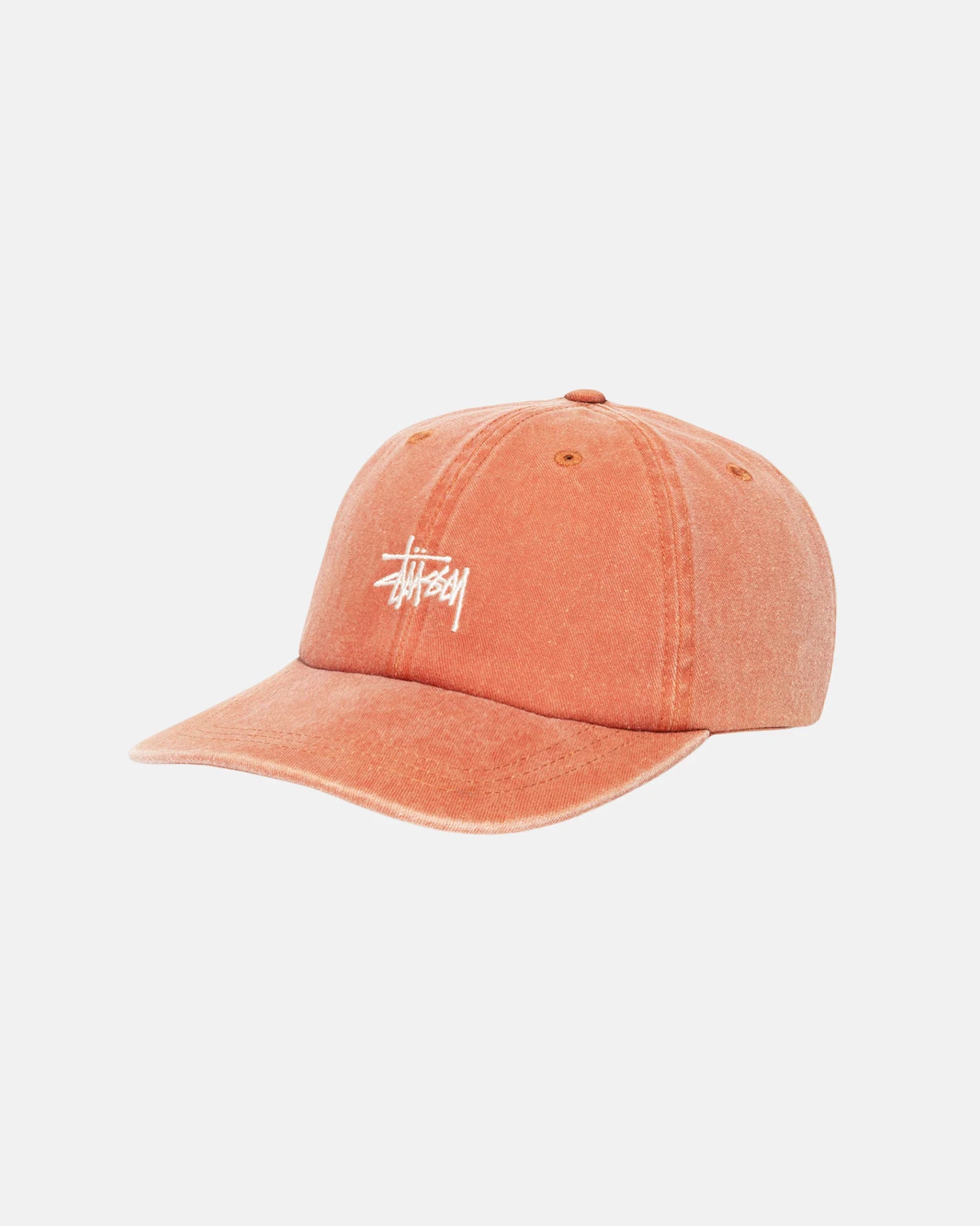 WASHED BASIC LOW PRO CAP RUST RED