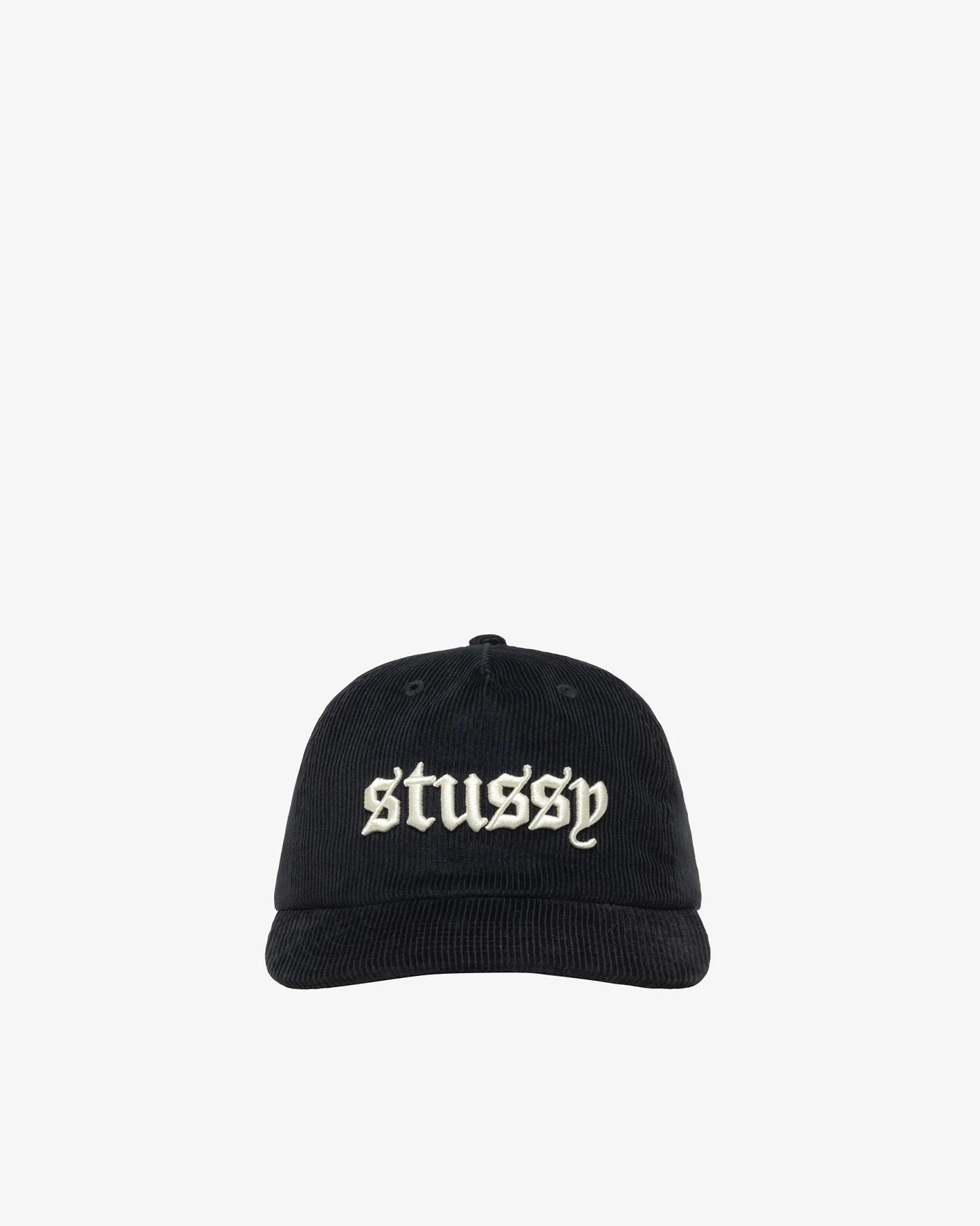 CORDUROY OE CAP BLACK