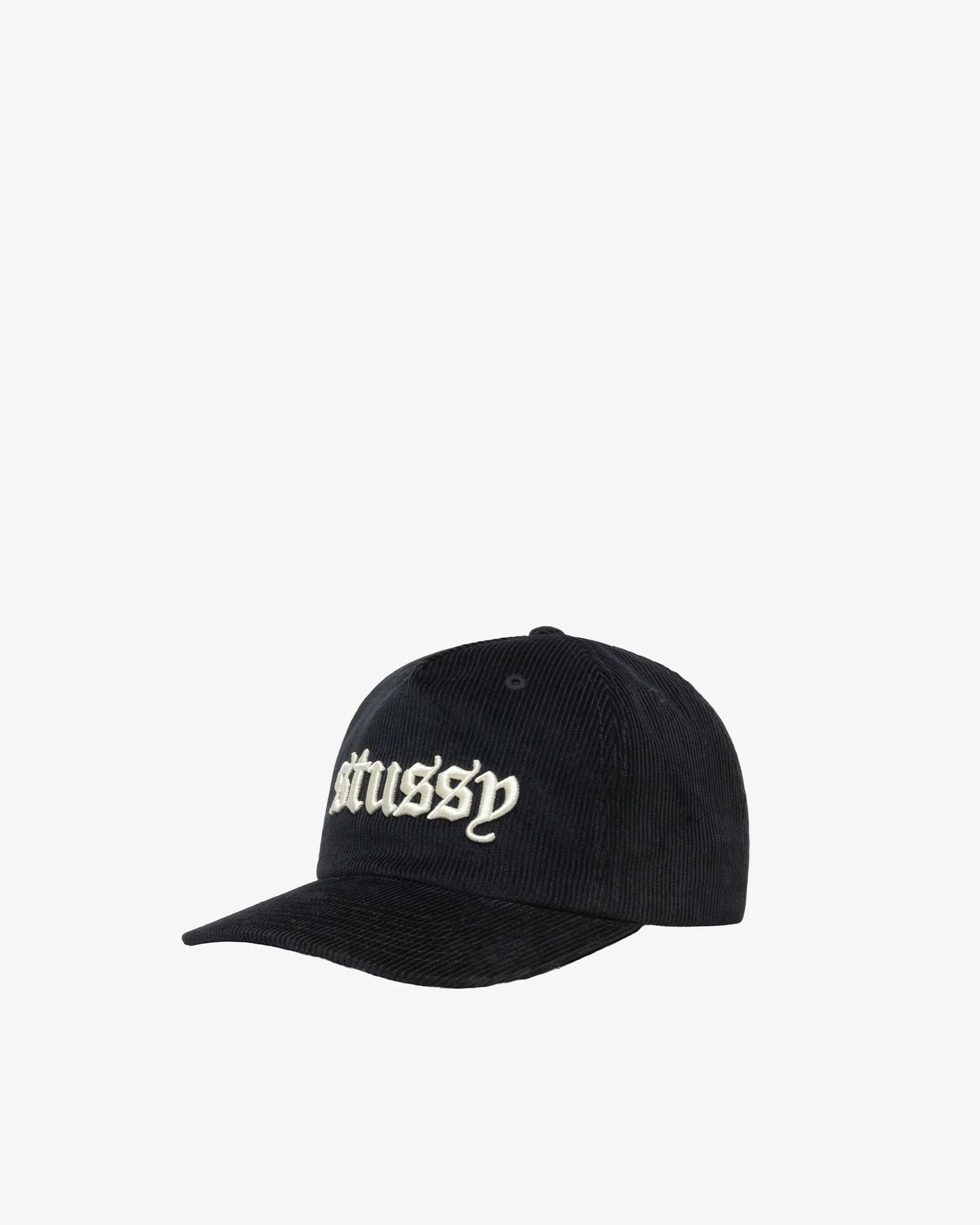 CORDUROY OE CAP BLACK