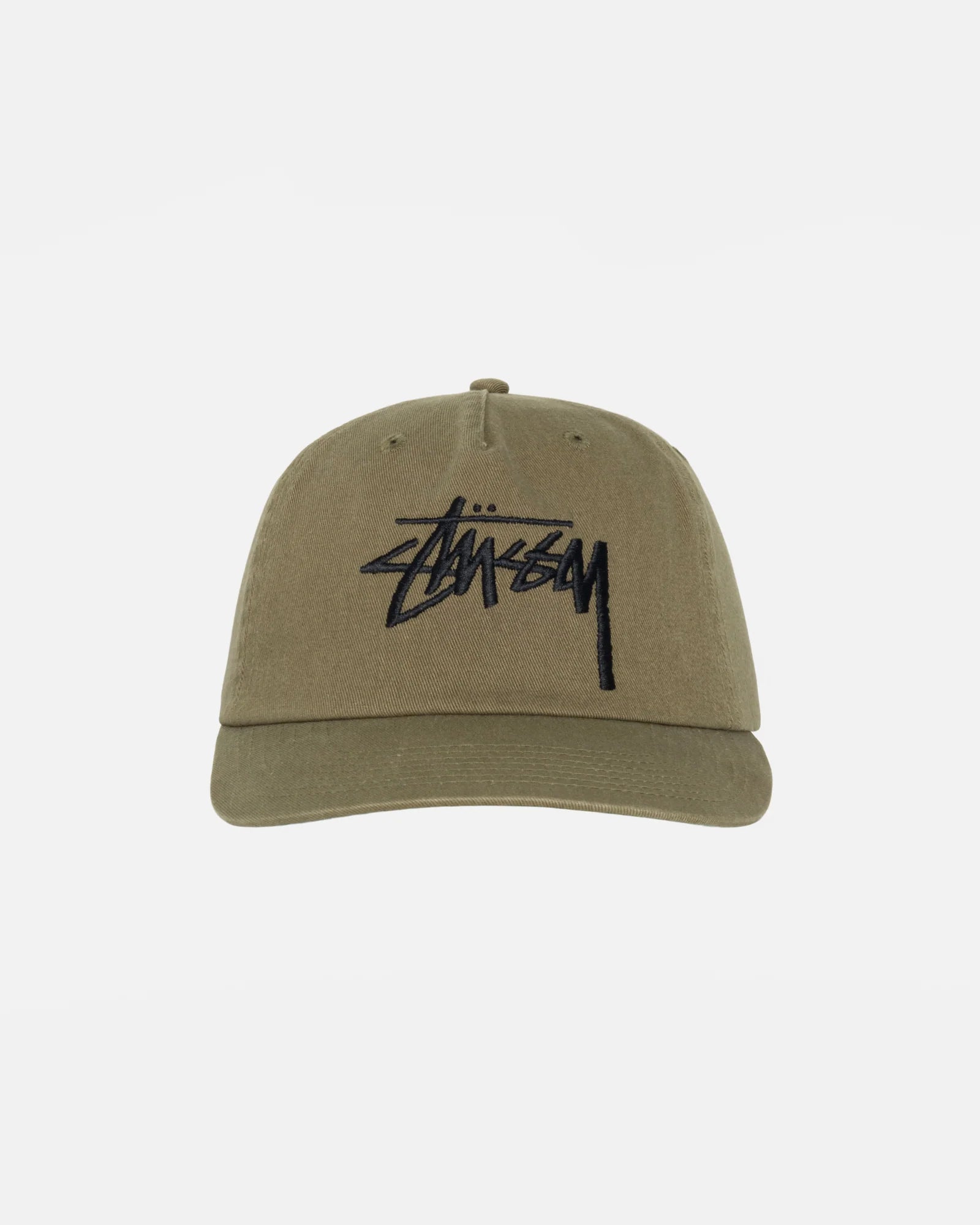 BIG STOCK MID DEPTH CAP ARMY GREEN