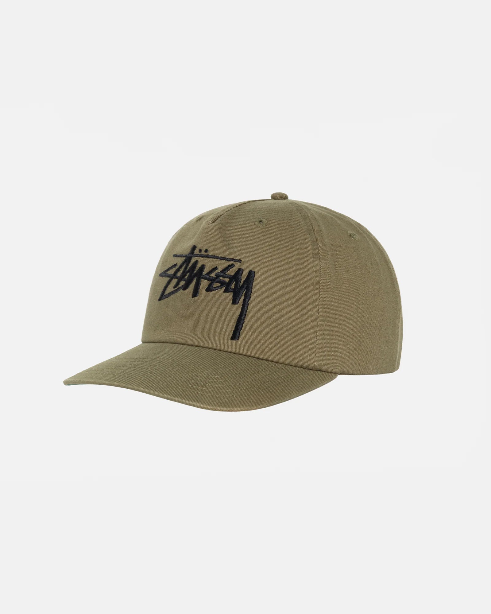 BIG STOCK MID DEPTH CAP ARMY GREEN