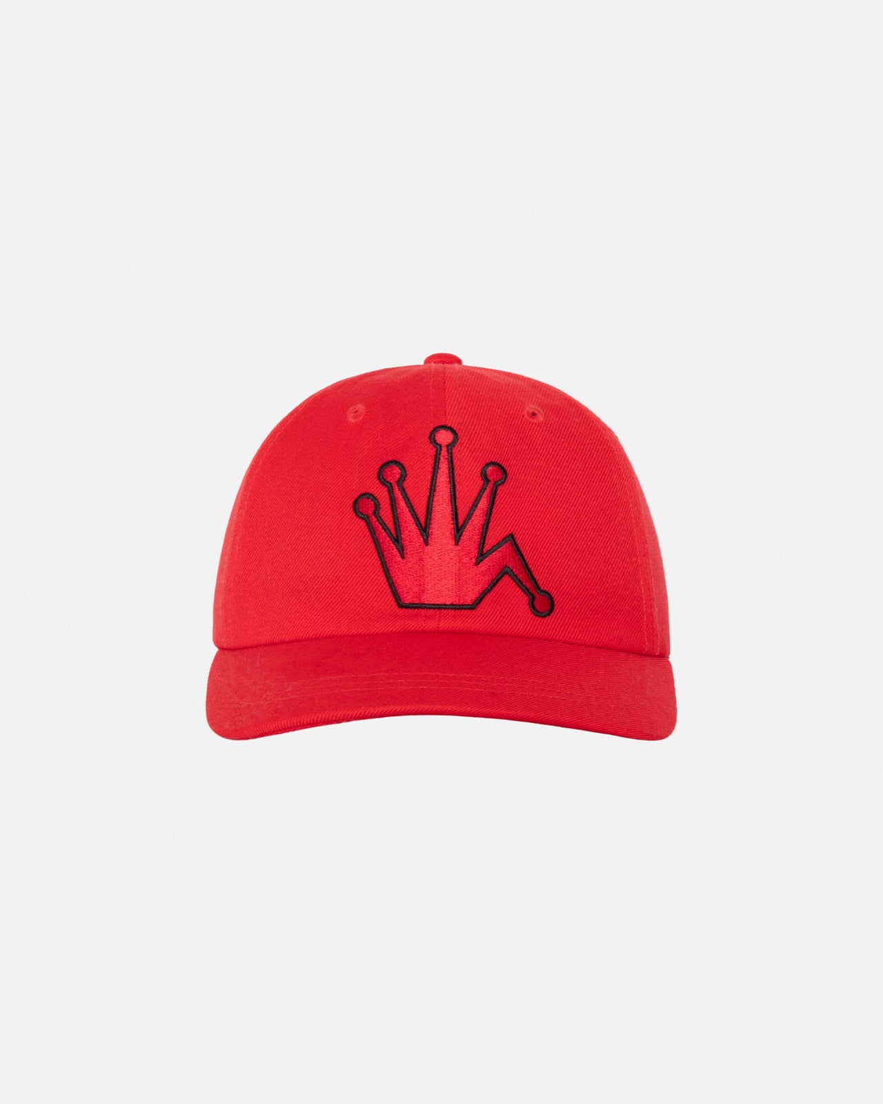 LP BENT CROWN CAP RED