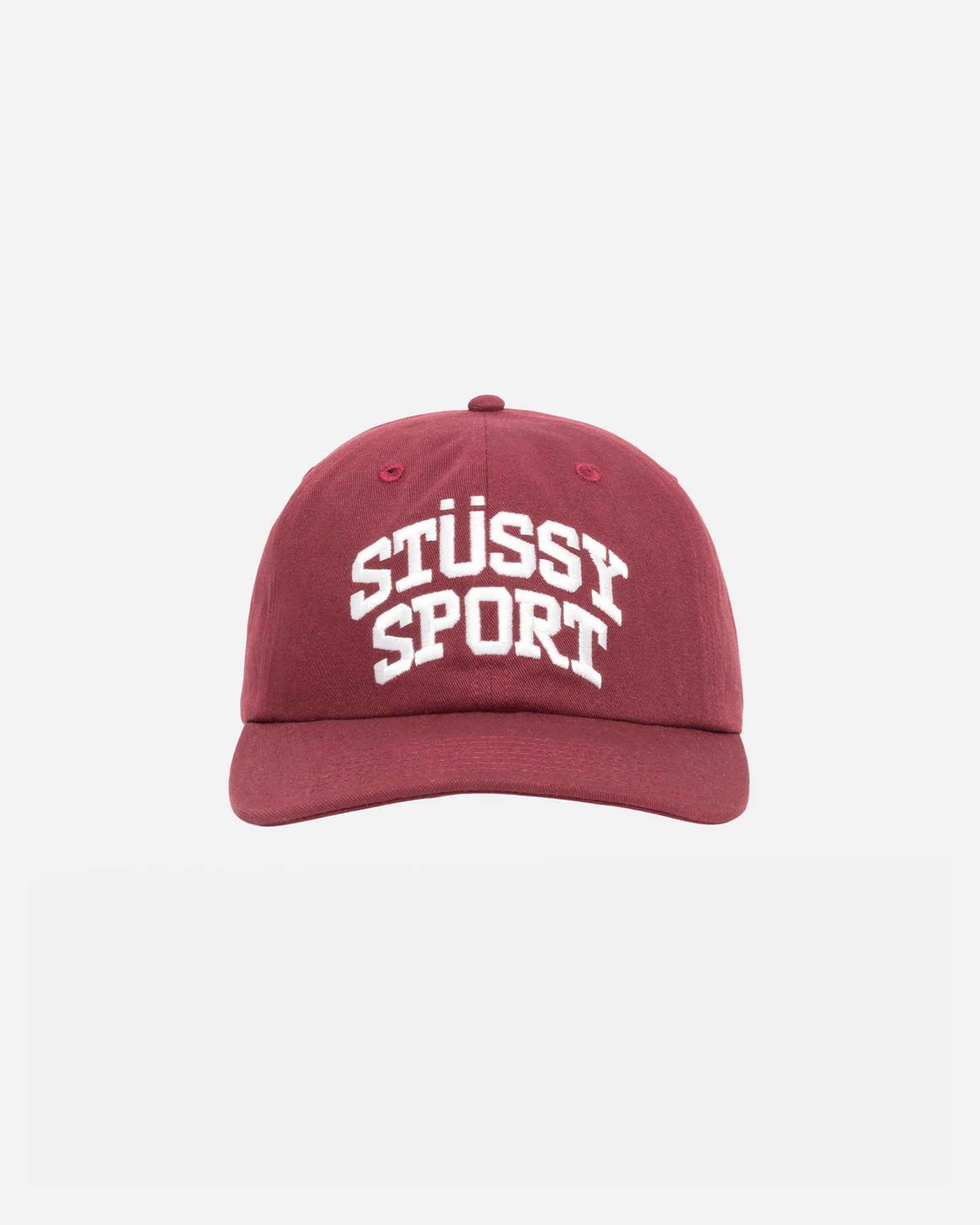 MD STUSSY SPORT CAP MAROON