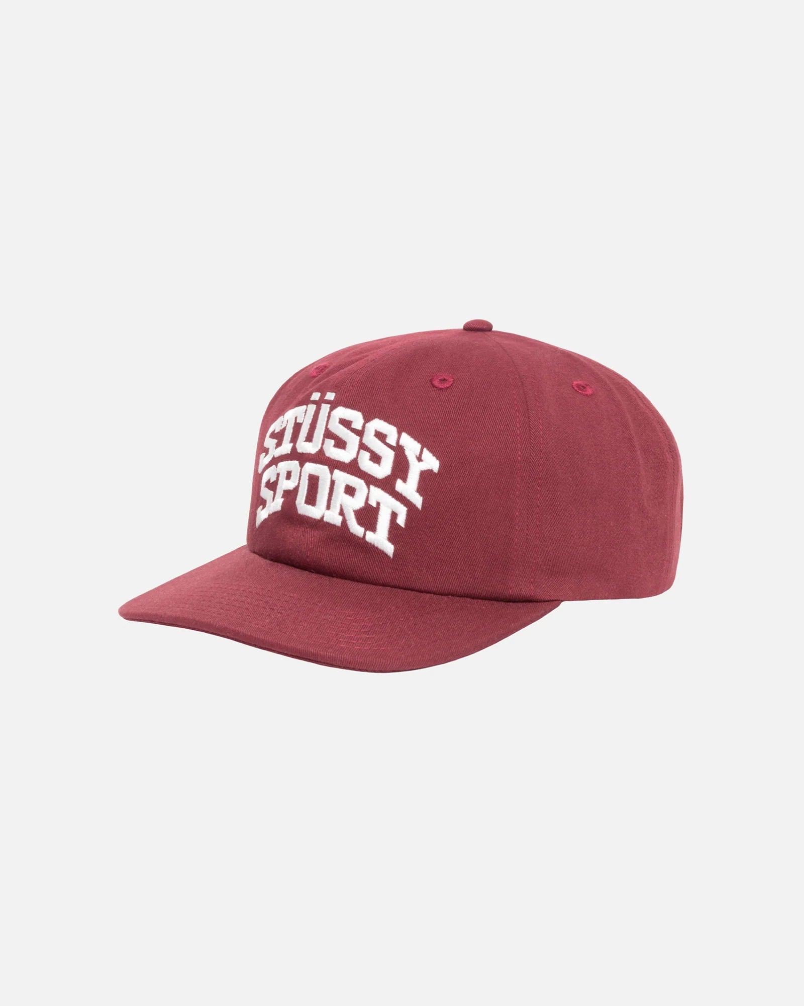 MD STUSSY SPORT CAP MAROON