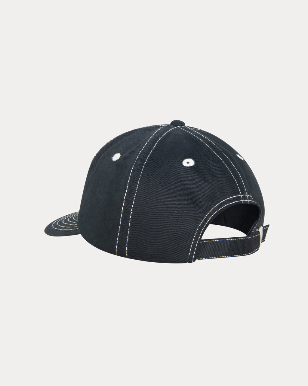 MD INT. CROWN STRAPBACK CAP BLACK