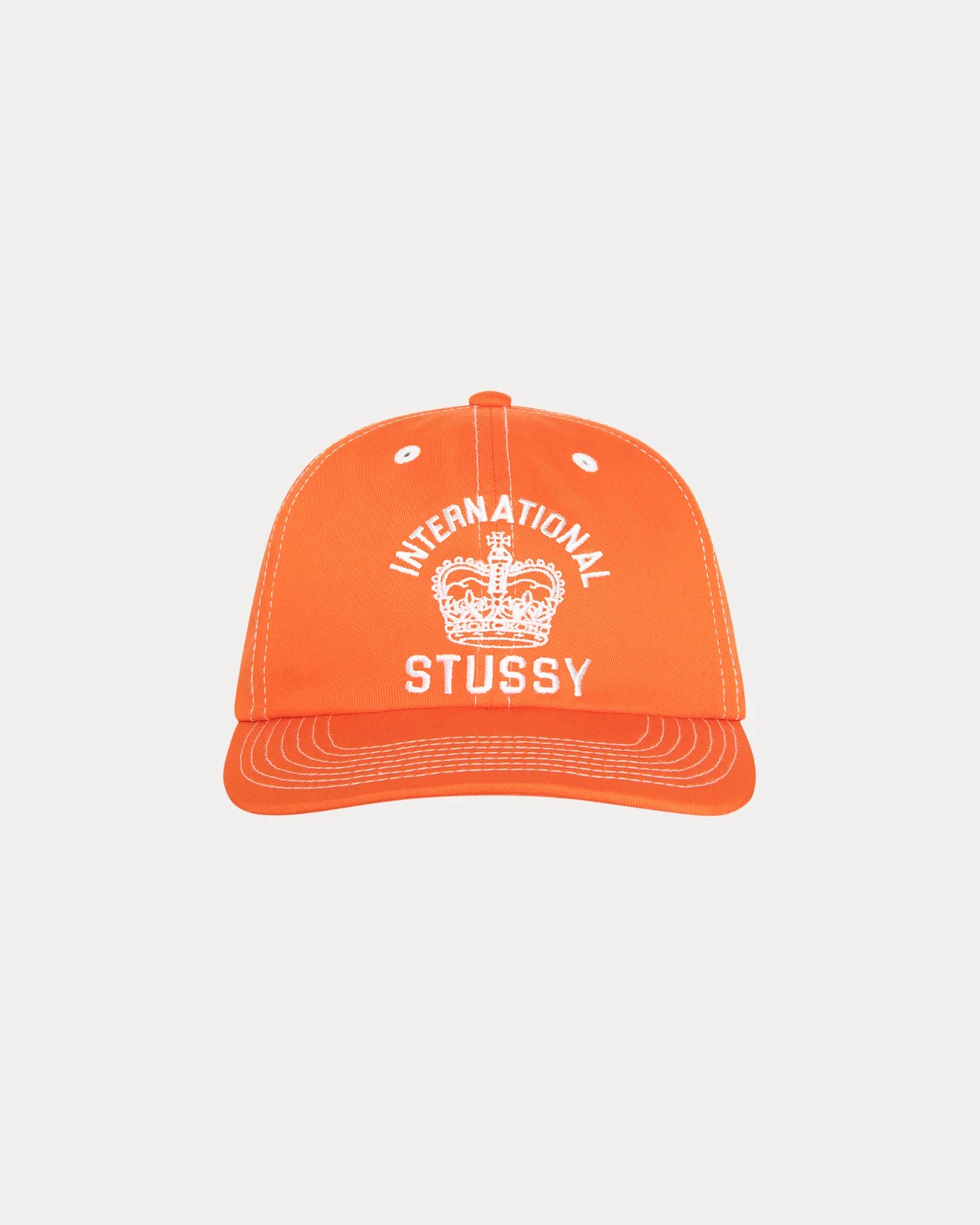 MD INT. CROWN STRAPBACK CAP CORAL