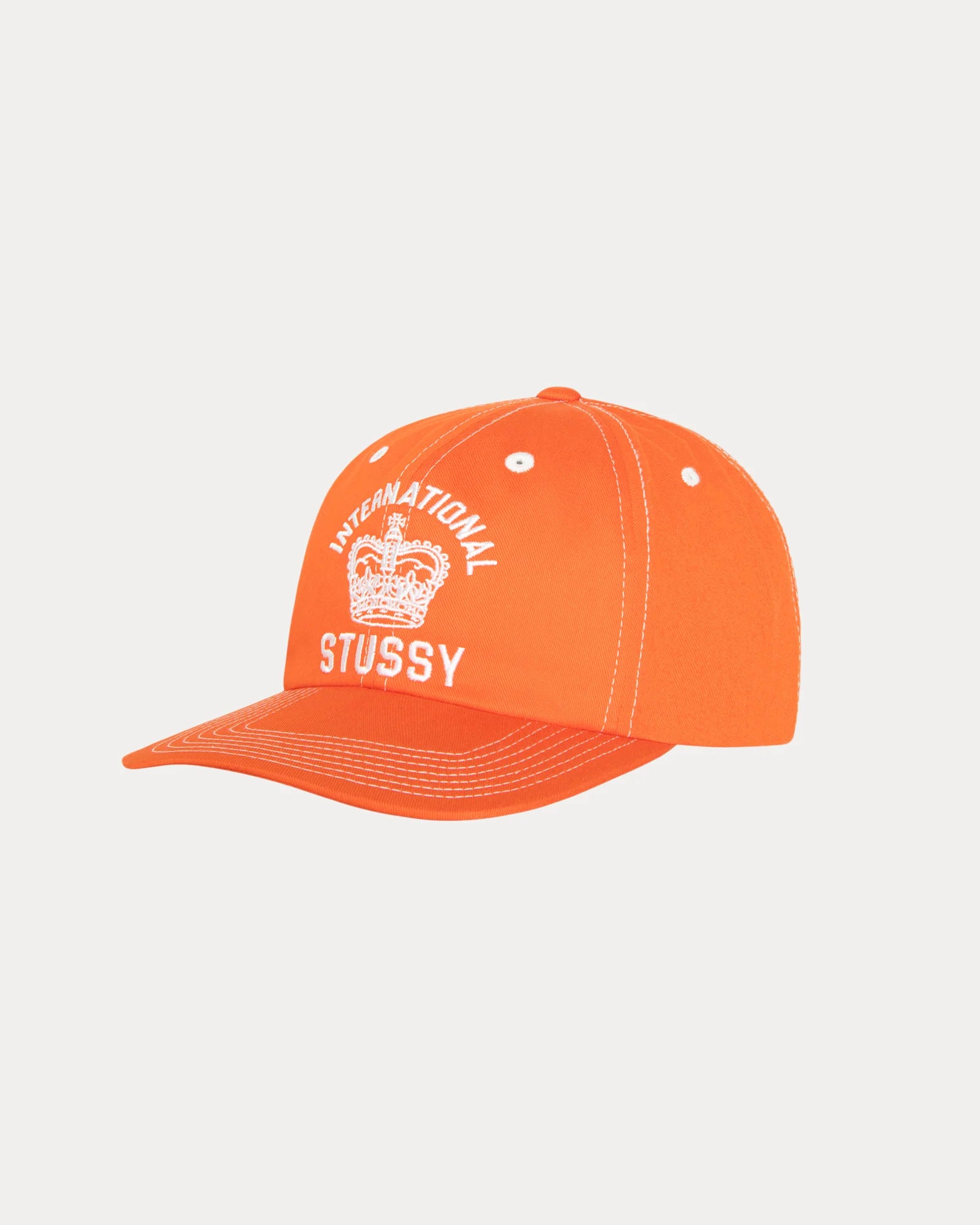 MD INT. CROWN STRAPBACK CAP CORAL