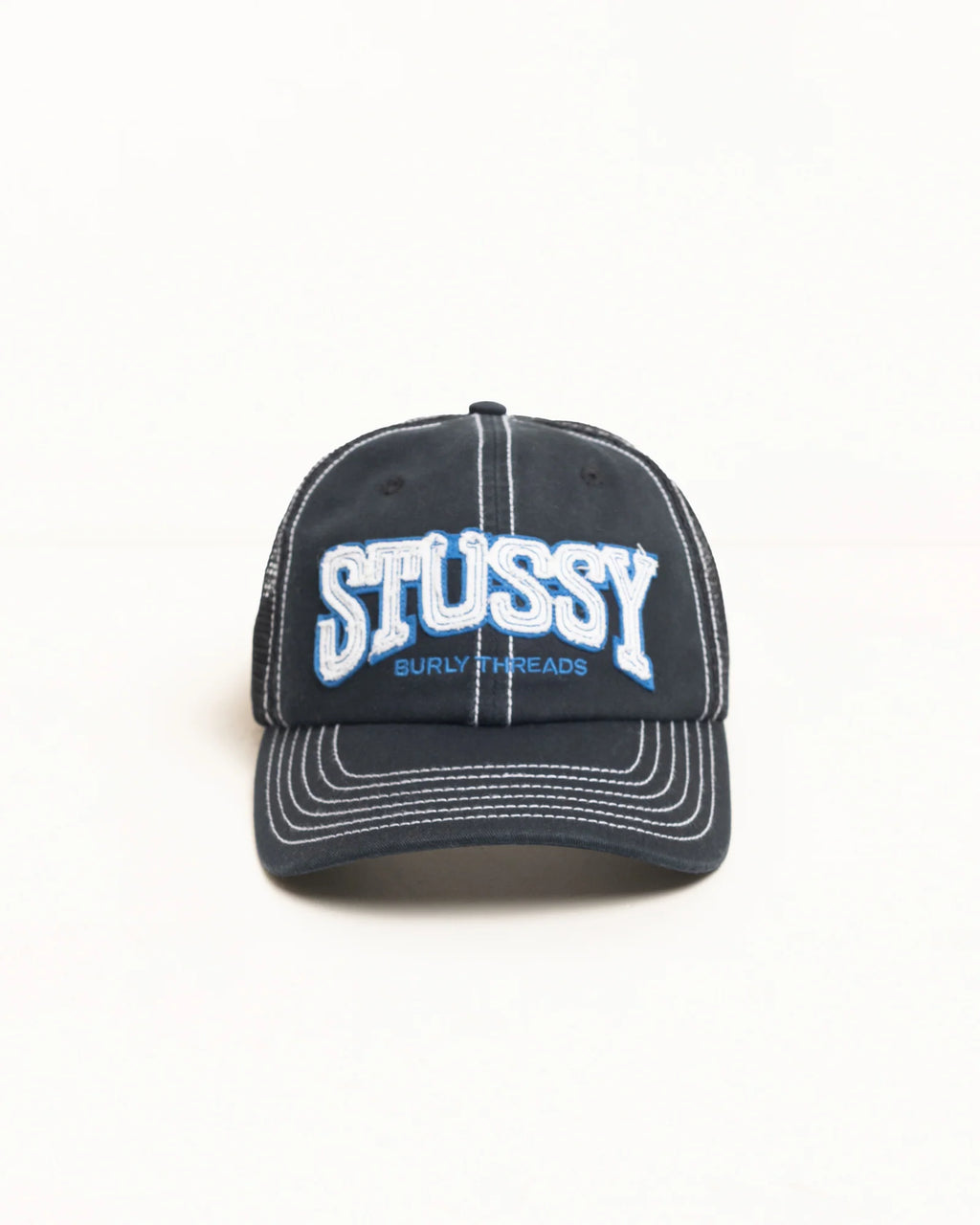 MD BURLY THREADS TRUCKER BLACK