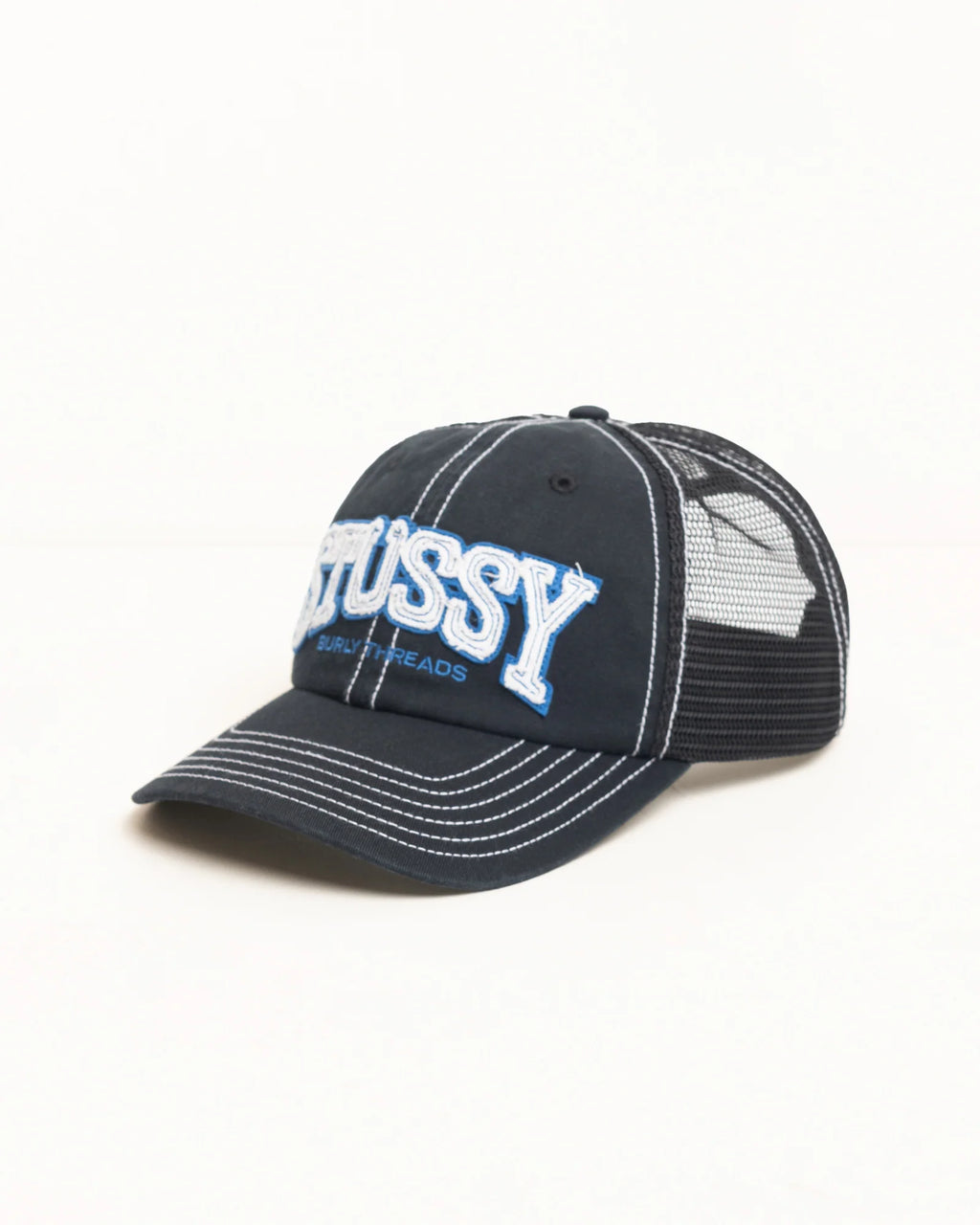 MD BURLY THREADS TRUCKER BLACK
