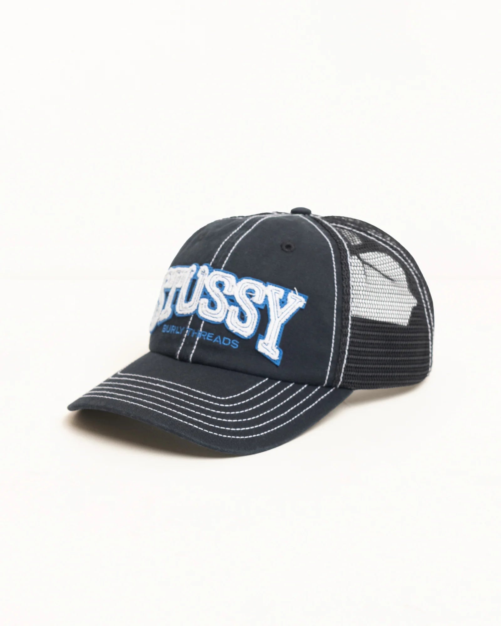 MD BURLY THREADS TRUCKER BLACK