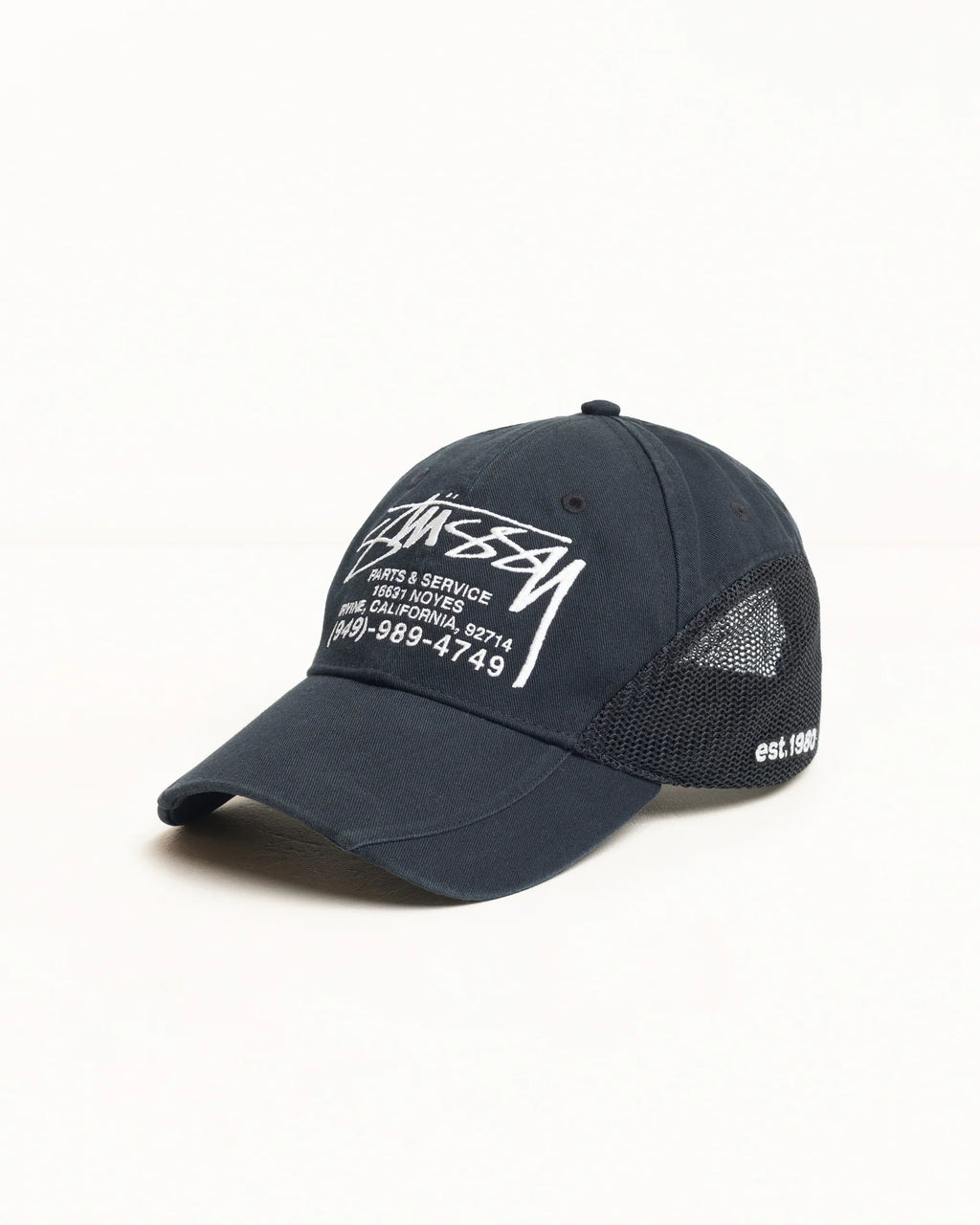 LP SERVICE MESH STRAPBACK CAP BLACK