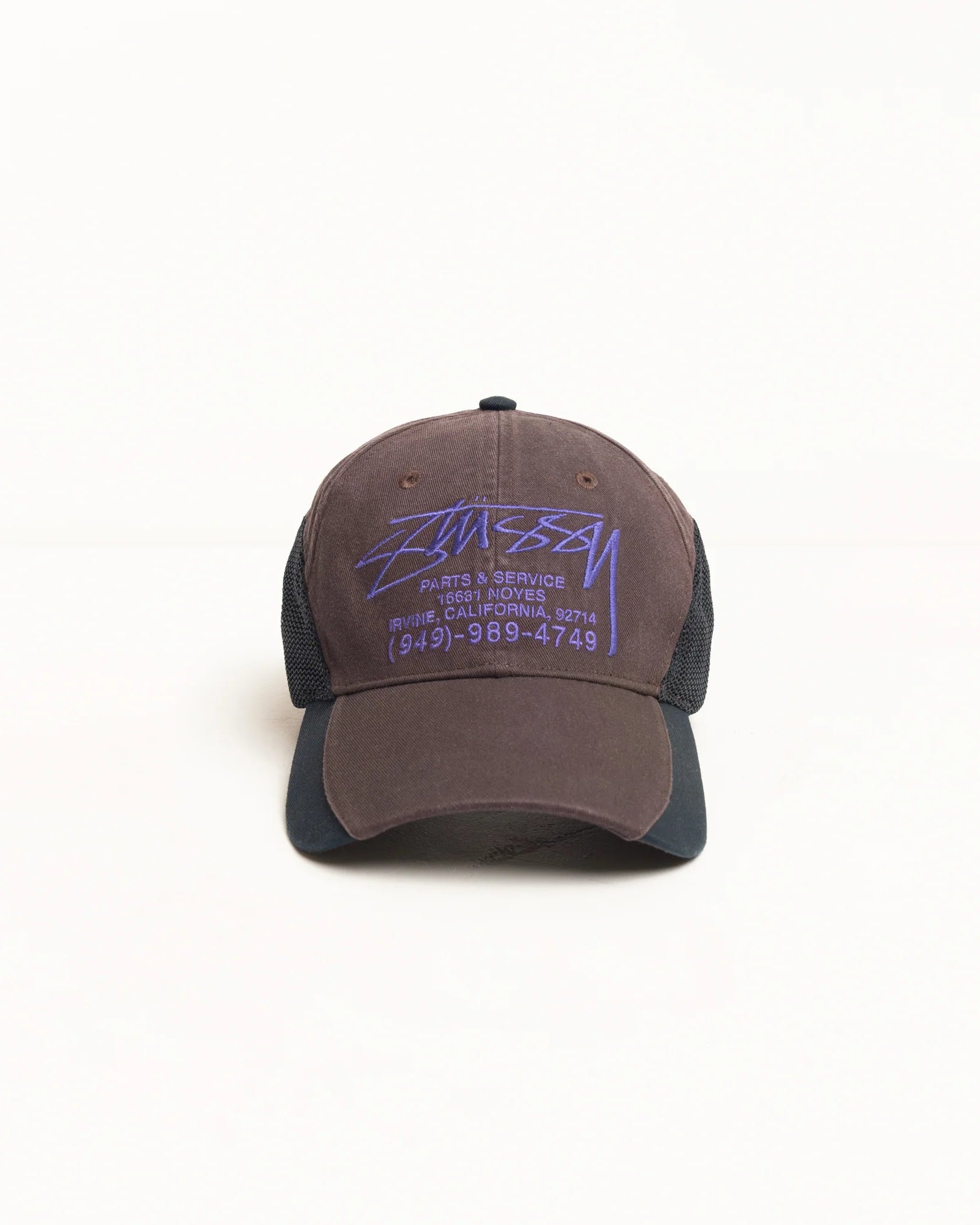 LP SERVICE MESH STRAPBACK CAP BROWN
