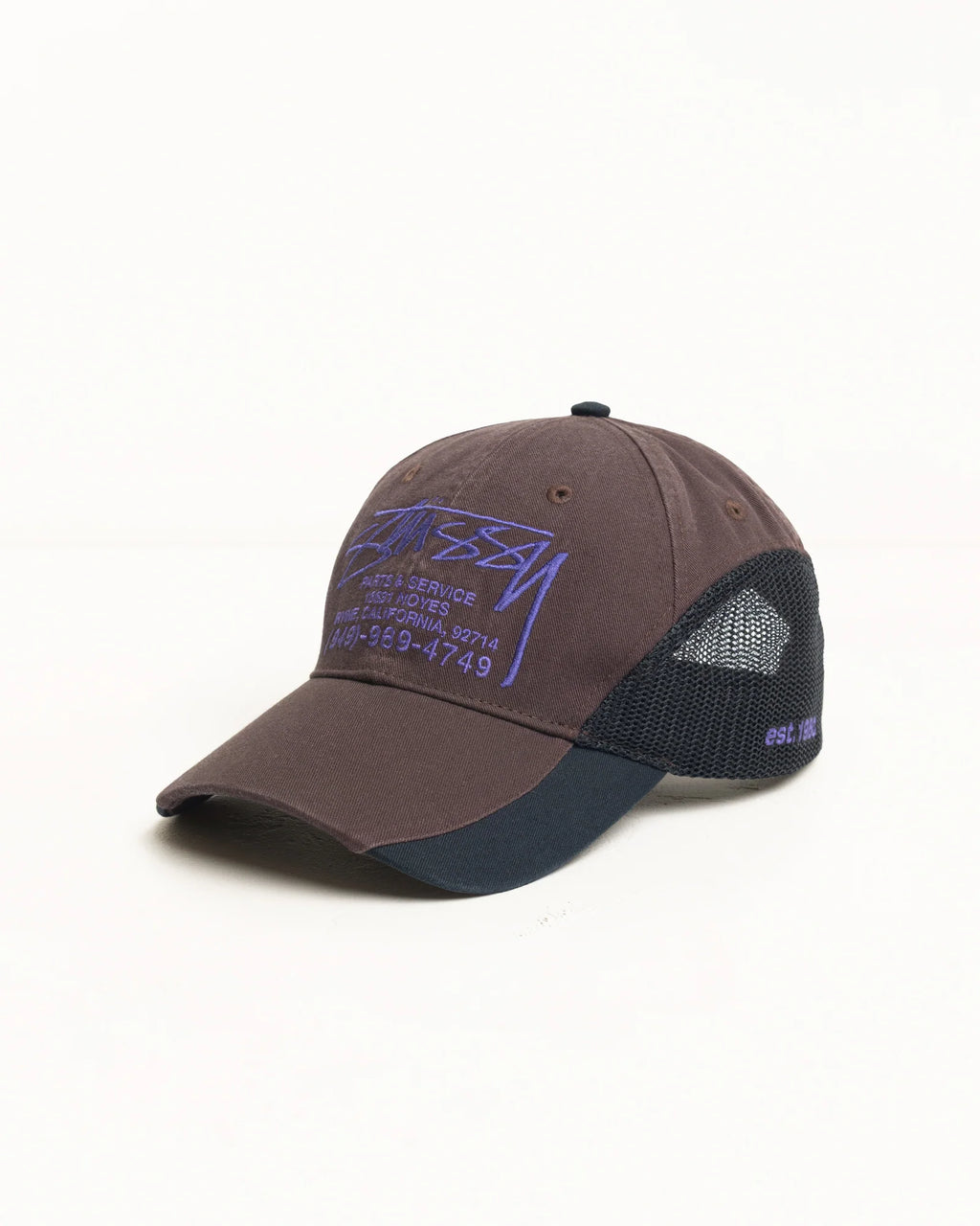 LP SERVICE MESH STRAPBACK CAP BROWN