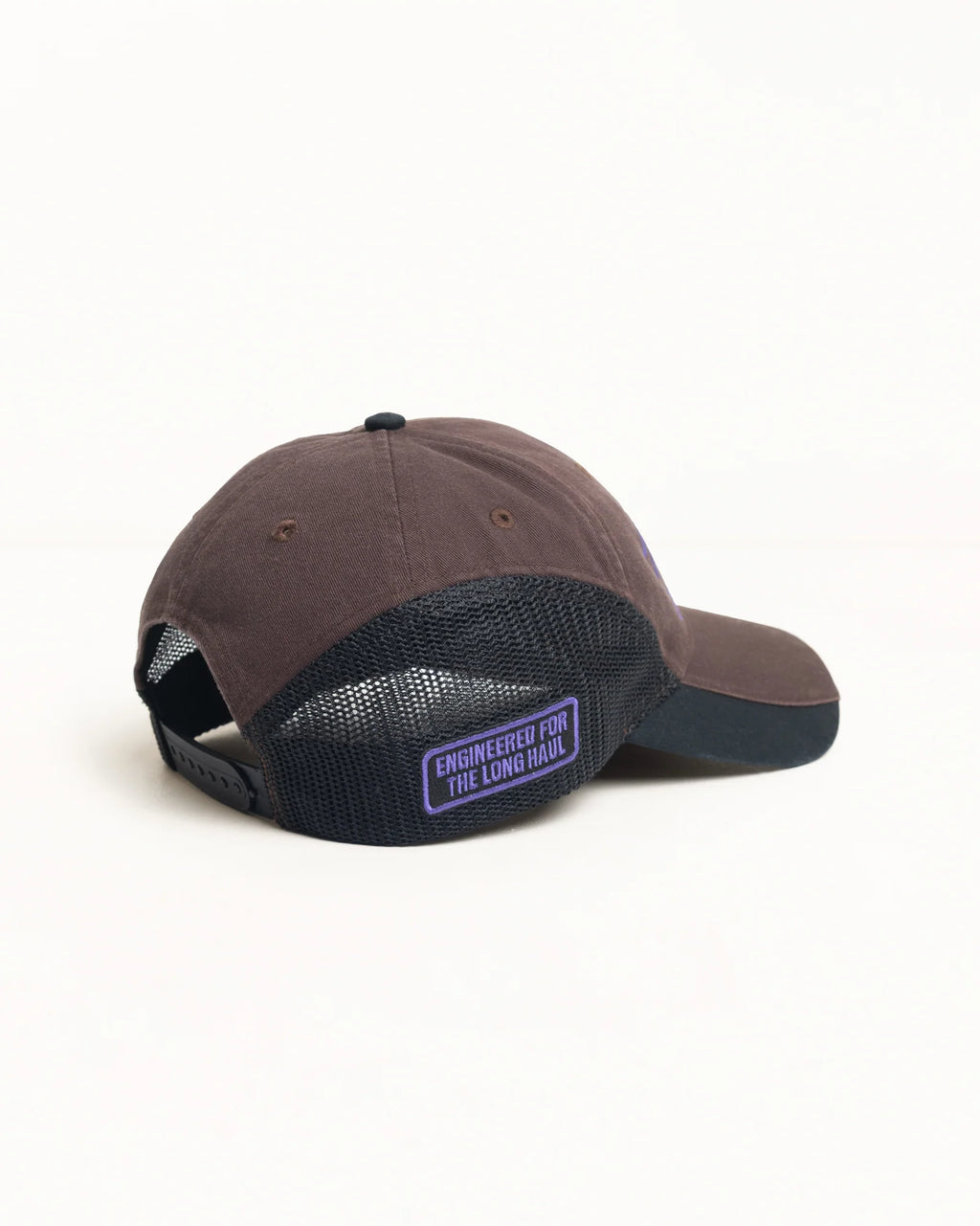 LP SERVICE MESH STRAPBACK CAP BROWN