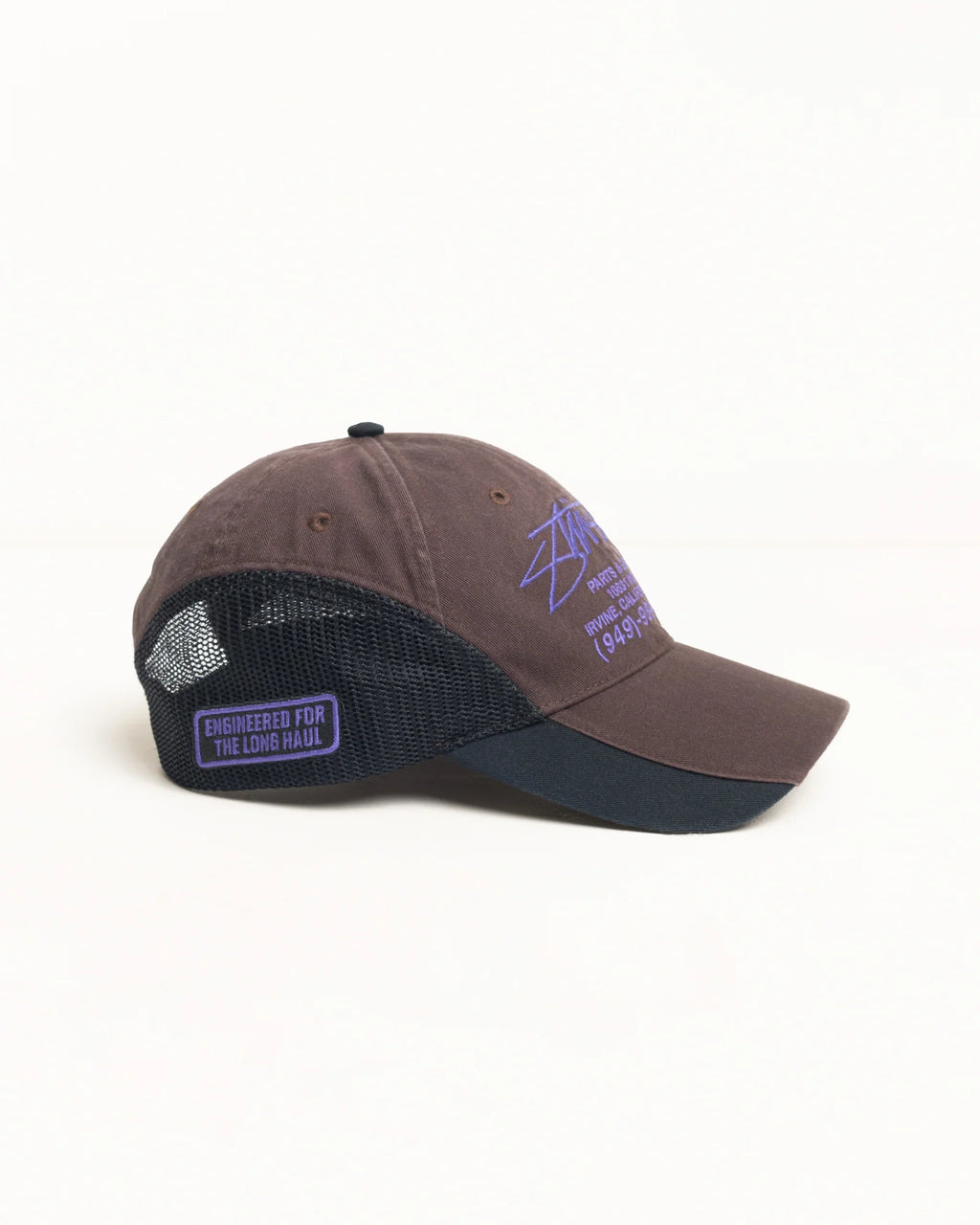 LP SERVICE MESH STRAPBACK CAP BROWN