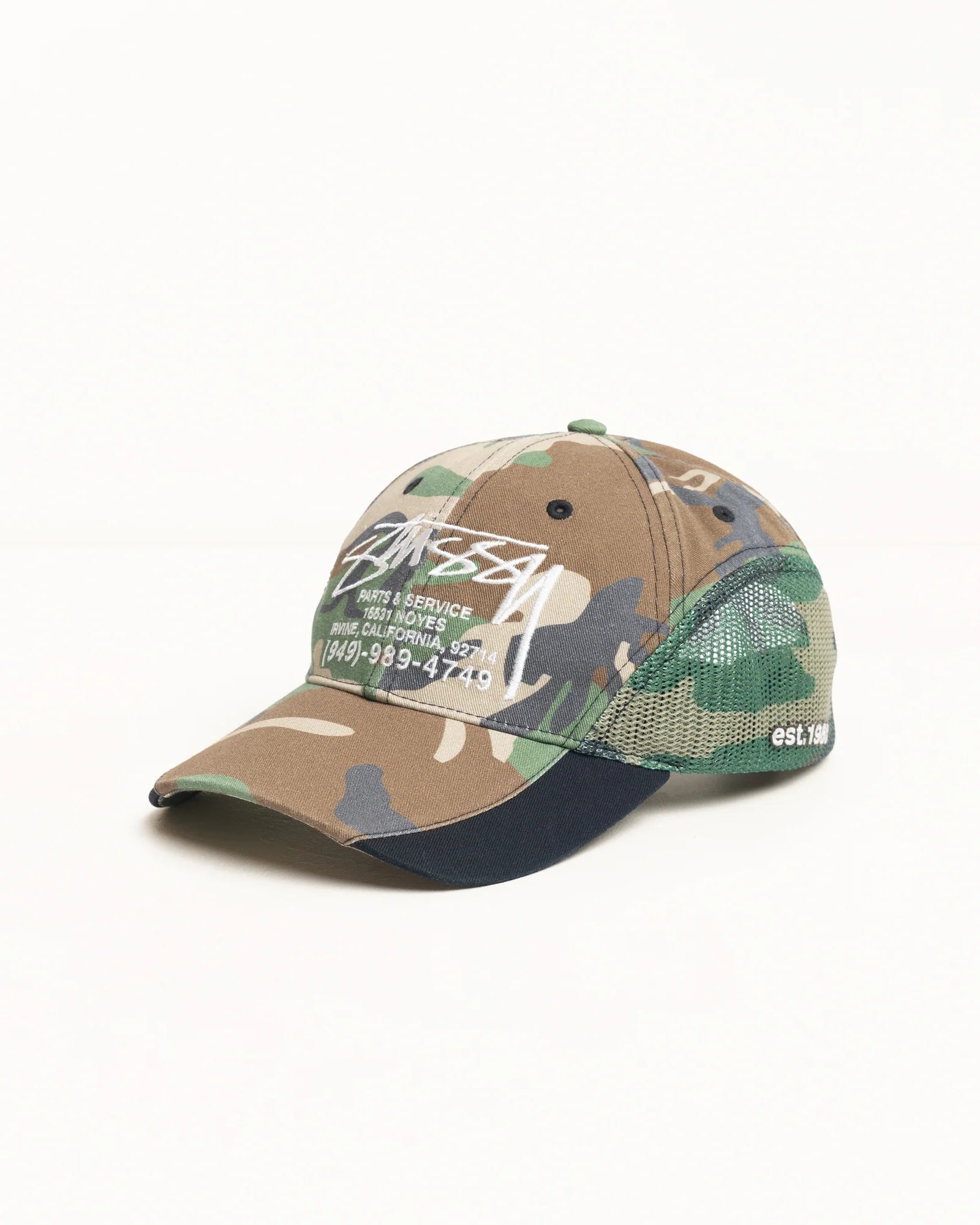 LP SERVICE MESH STRAPBACK CAP CAMO