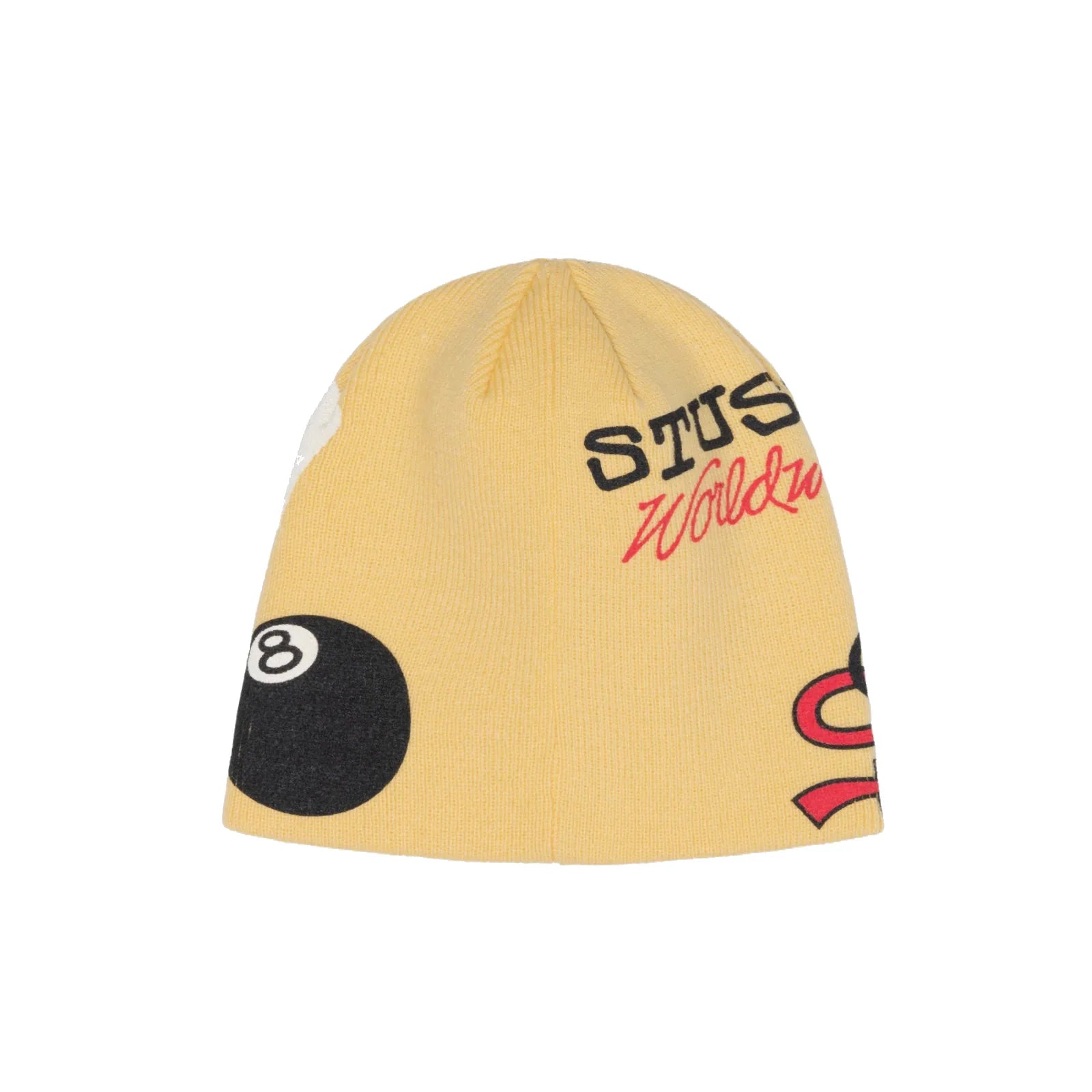 MIXED LOGO SKULLCAP PALE YELLOW