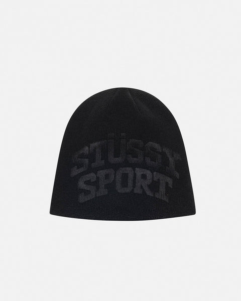 SKULLCAP DEBOSS STUSSY SPORT BLACK - Neighborhood