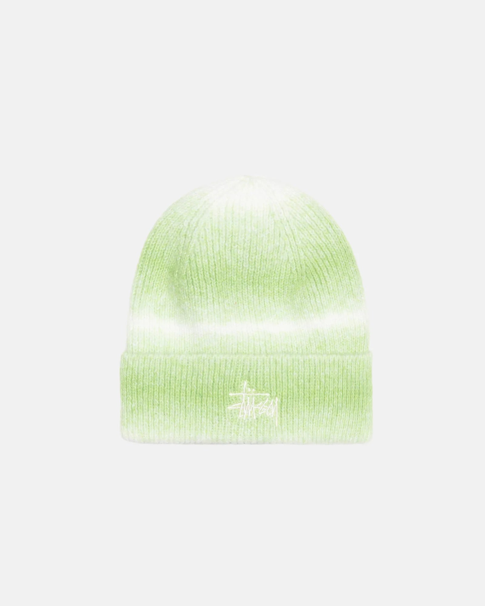 CUFF BASIC STRIPED BEANIE LIME