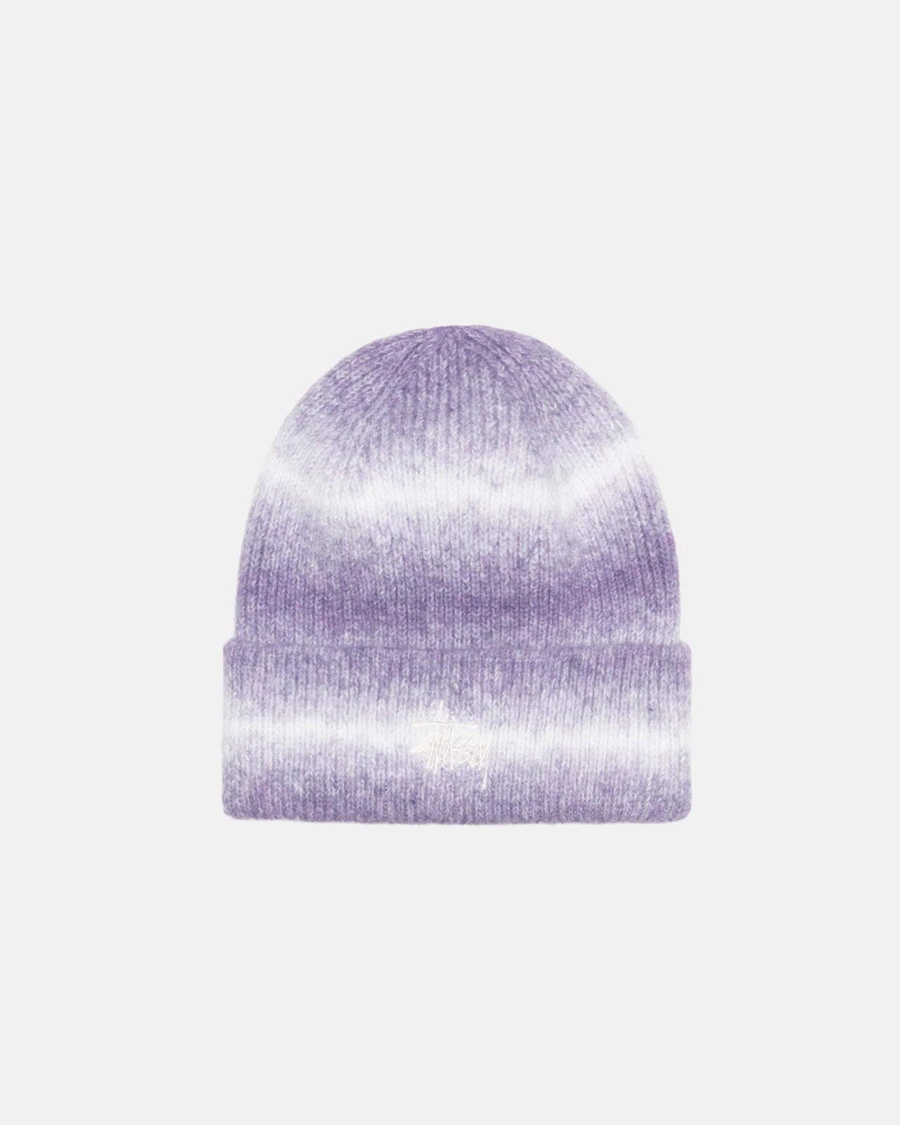 CUFF BASIC STRIPED BEANIE PURPLE